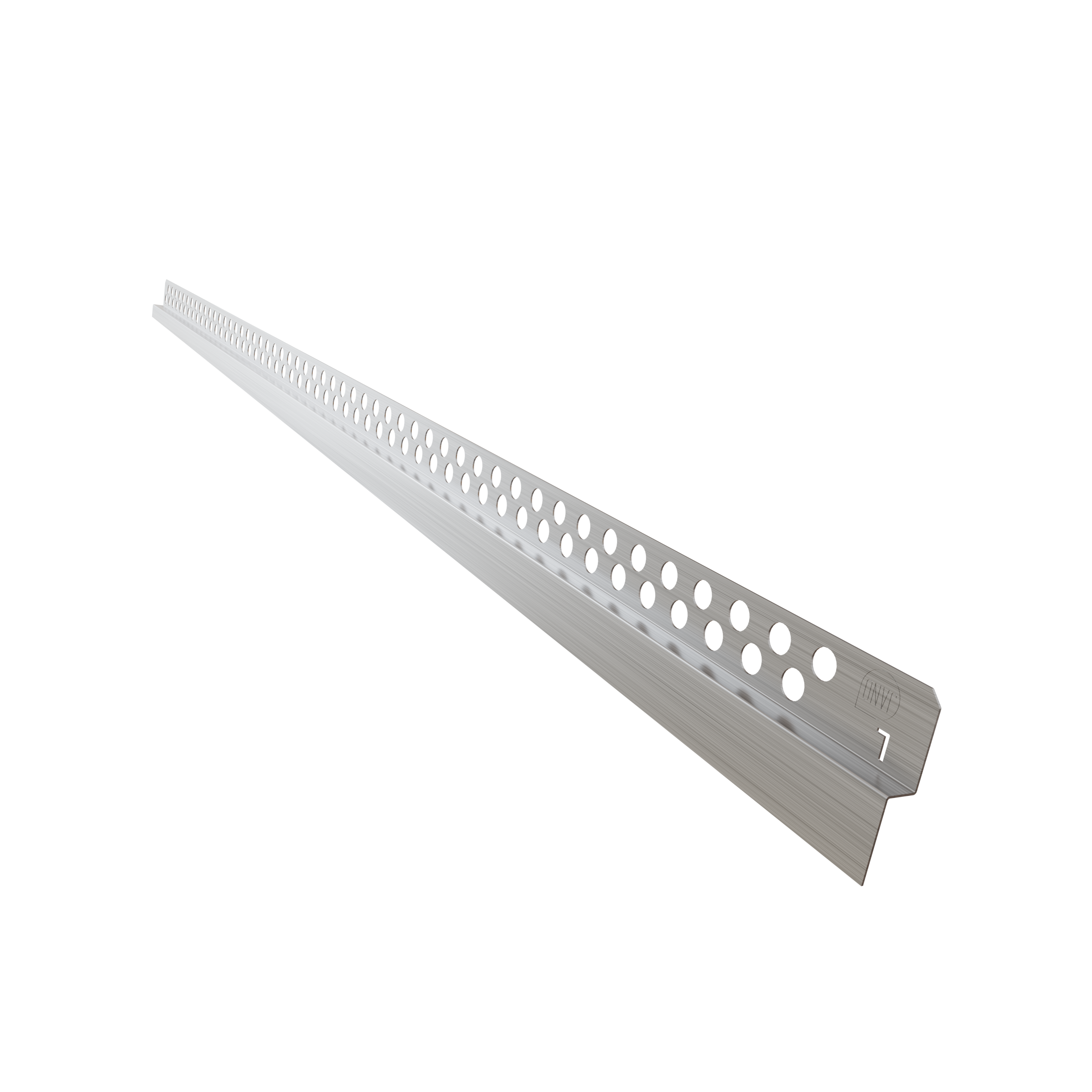 Listwa krawędziowa spadkowa do odpływu 120 cm lewa srebrna Jano
