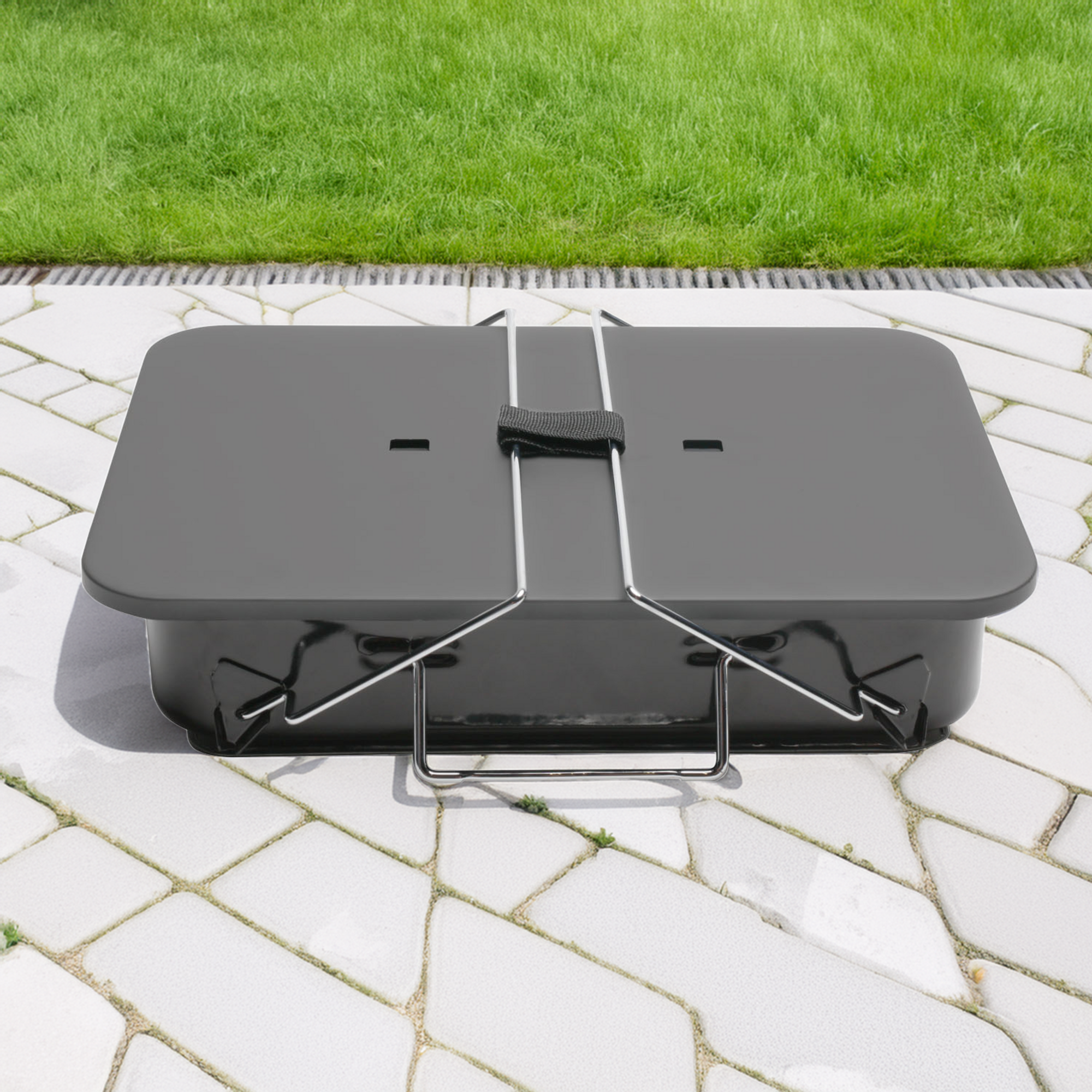 Mobilny grill węglowy - 1
