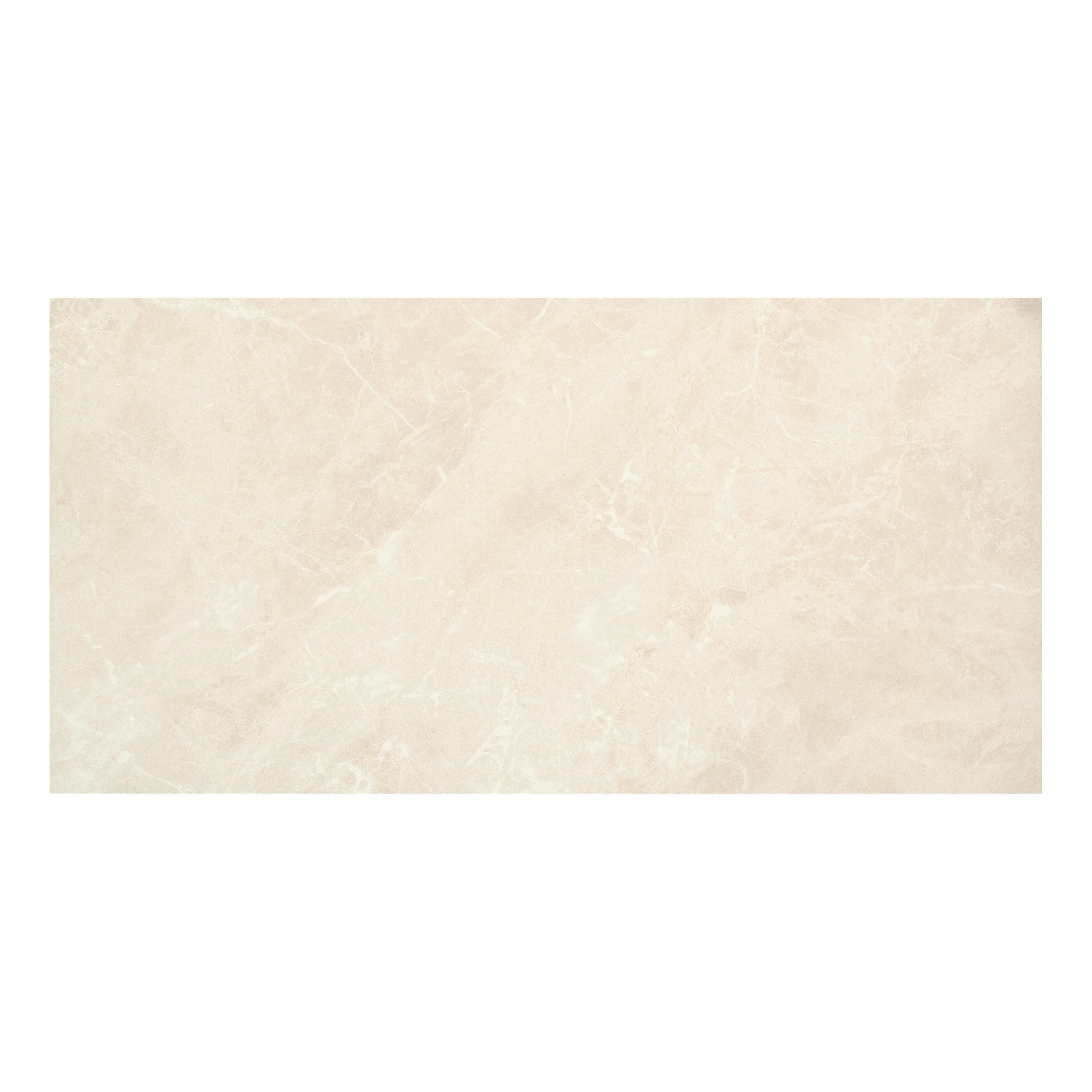 Piastrella da rivestimento interno in maiolica 30 x 60 cm rettificato smaltato beige lucido Windsor Sp. 10.3 mm 1.08 mq - 7