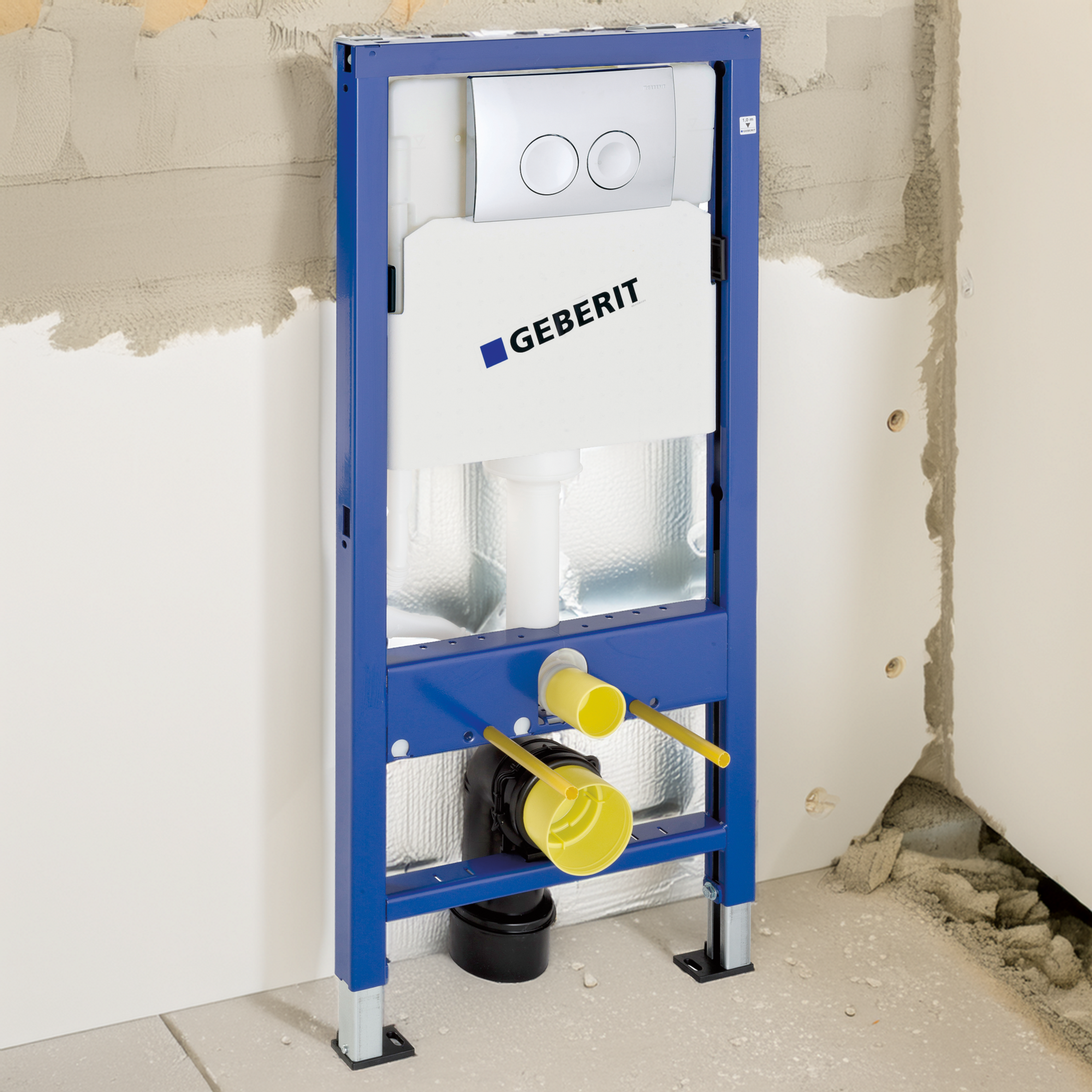 Stelaż podtynkowy do WC UNIFIX DELTA 21 GEBERIT – nowoczesność i funkcjonalność w jednym - 0