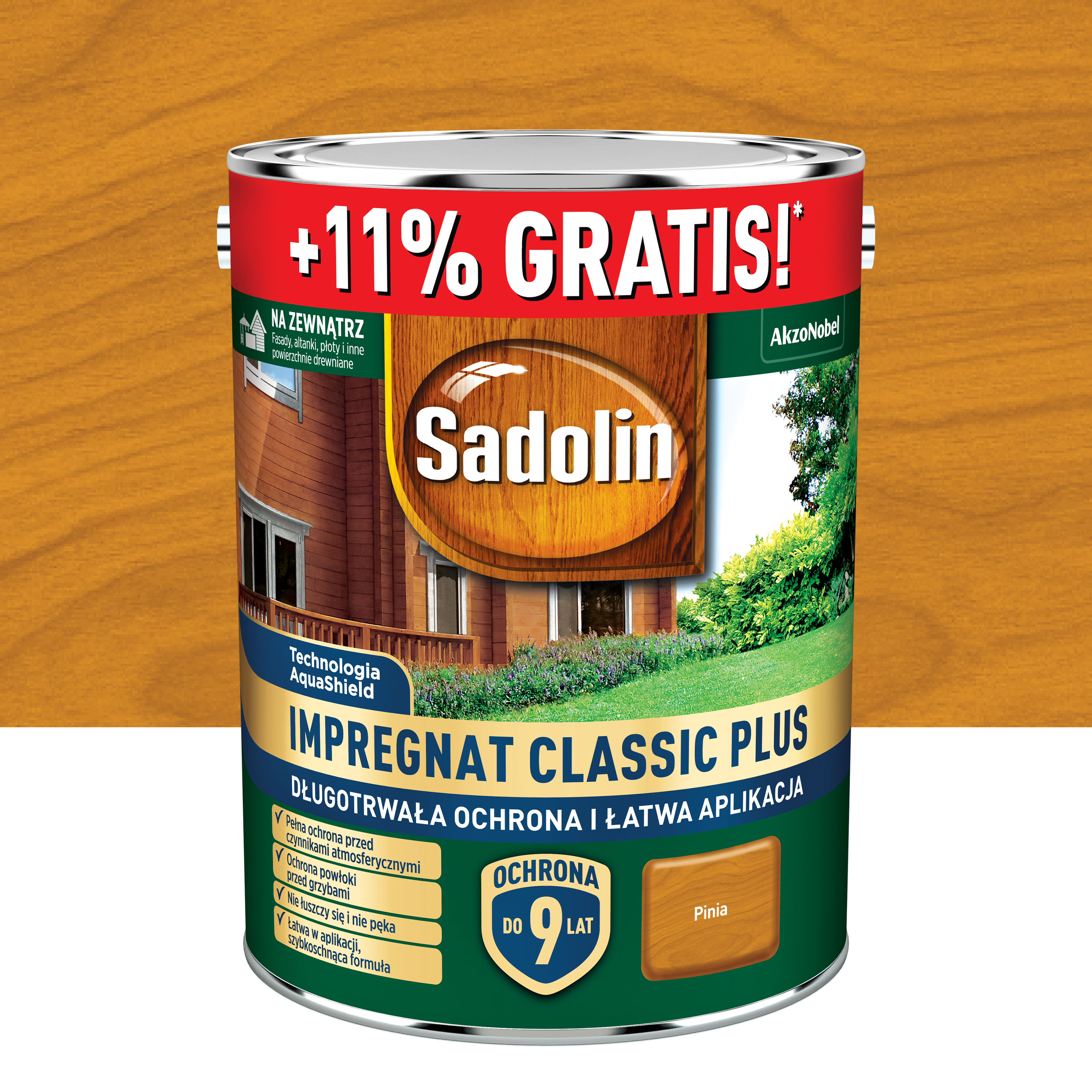 Impregnat do drewna Classic Plus pinia 5 l Sadolin