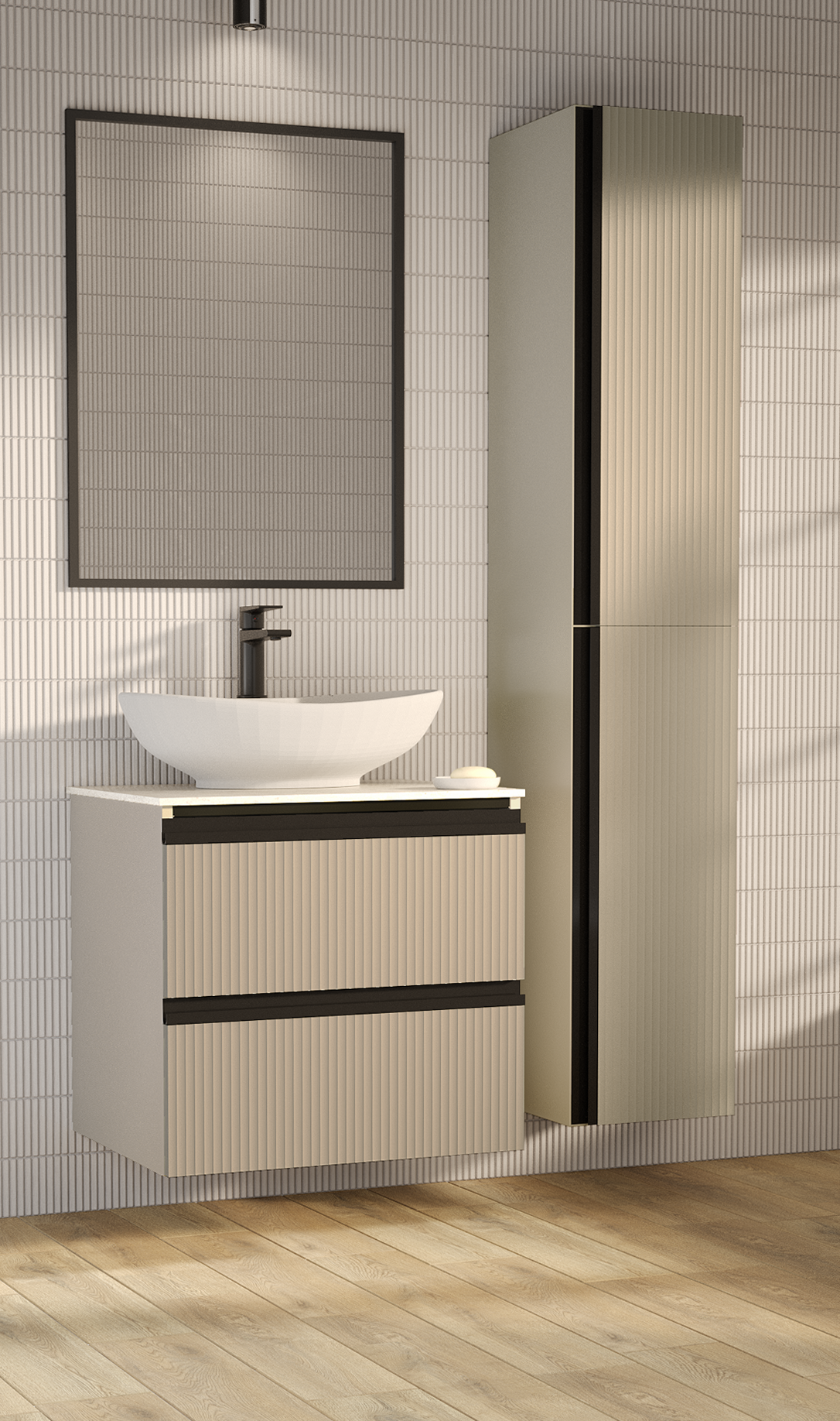 Lustro bez oświetlenia Studio 60 x 80 Sensea - 2