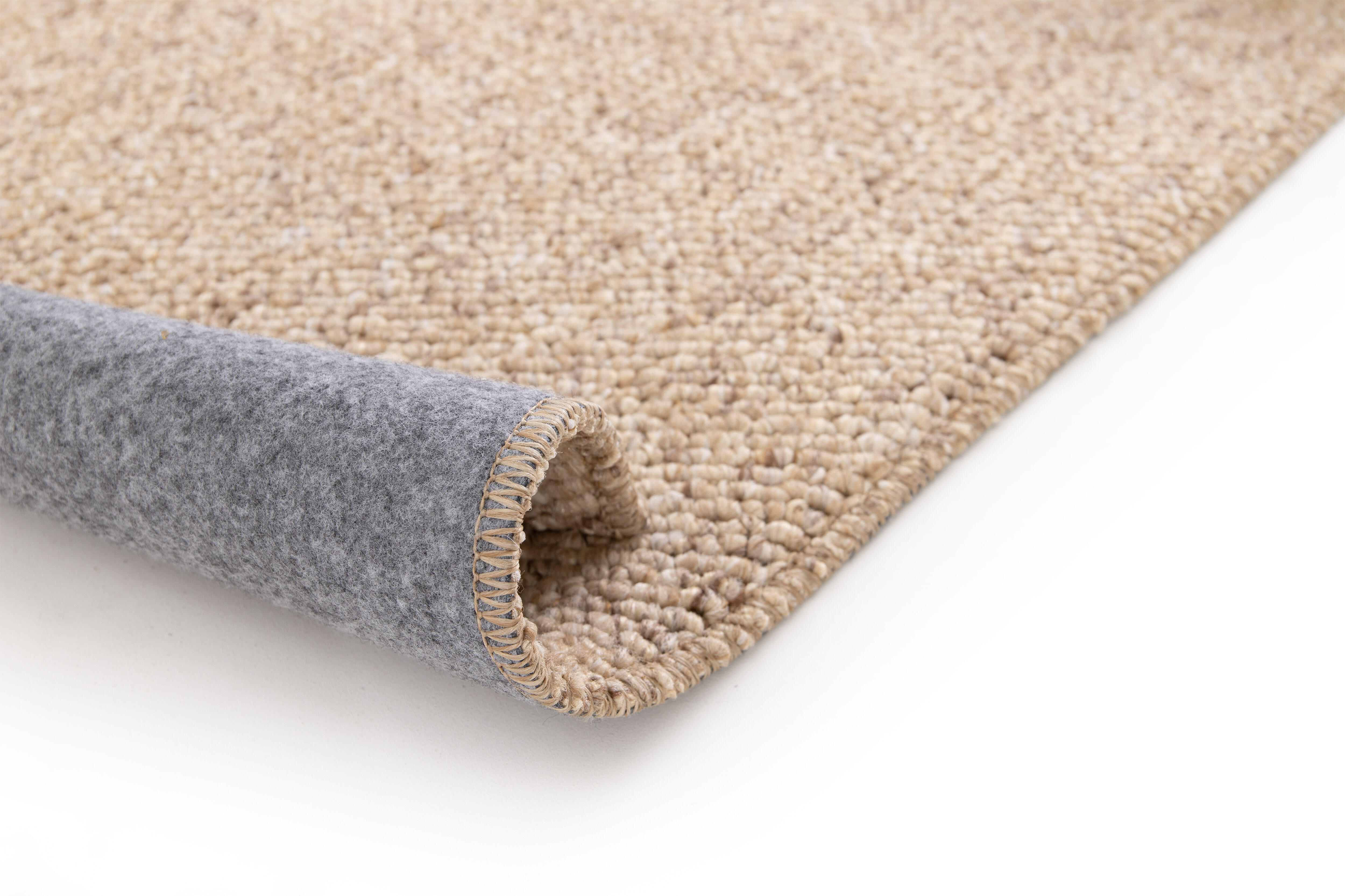 Alfombra polipropileno Petra 120x170cm pelo mediano  liso natural lavable en lavadora - 4