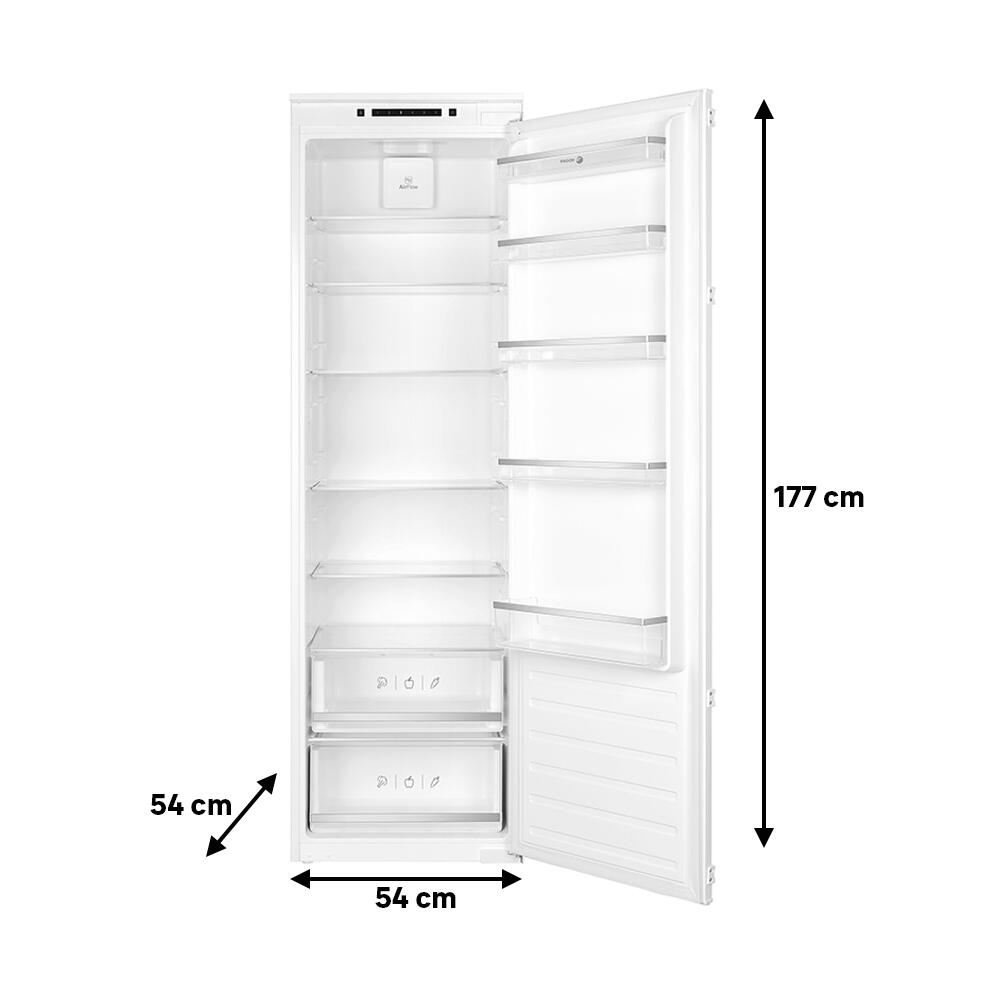 Frigorífico 1 puerta integrable FAGOR 3FIB 1725 cíclico 177cm 316L blanco clase E - 2