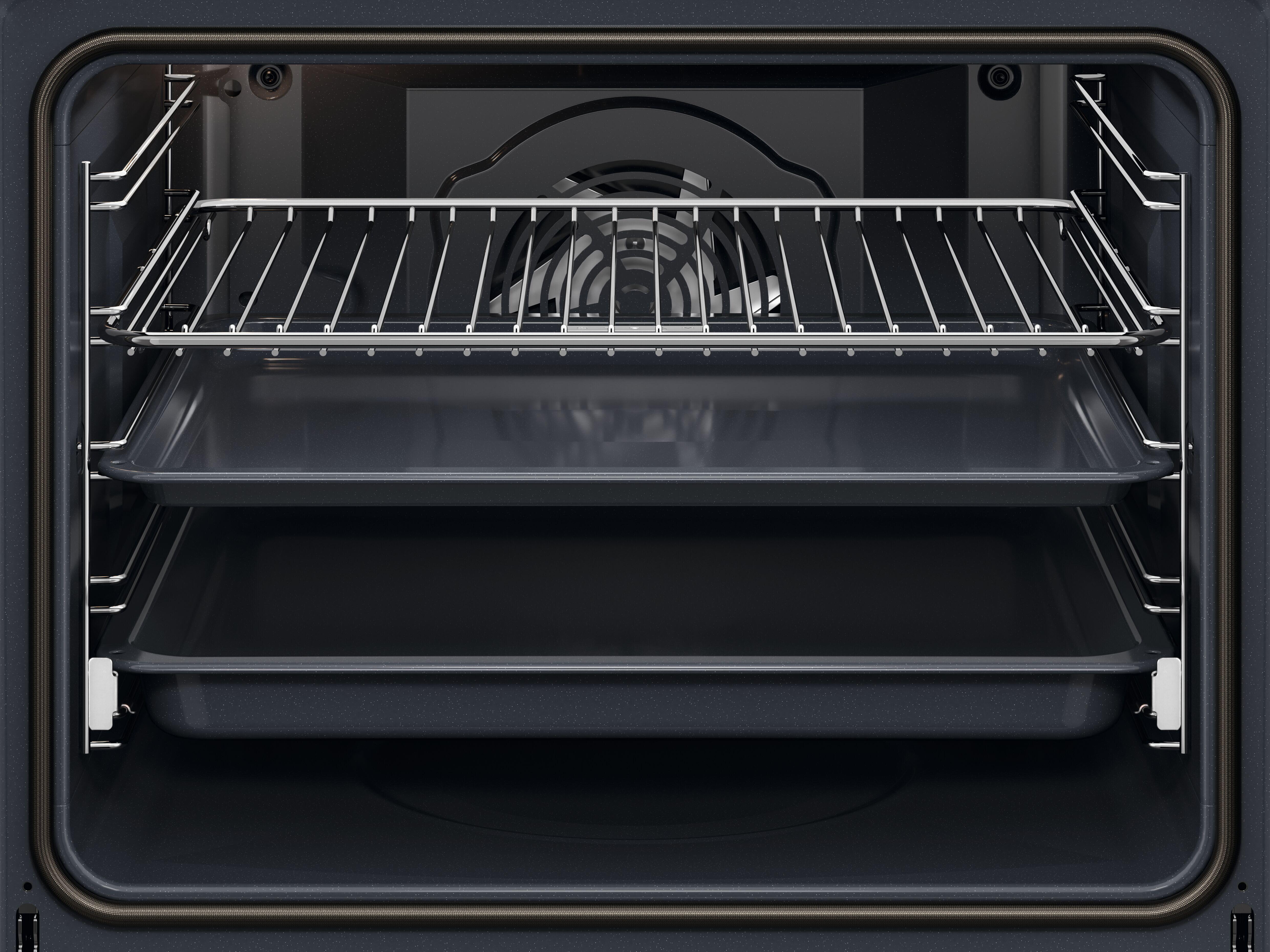 Forno de encastrar multifunções 72 L 59X56X56 cm cinza AEG TU5PB43SM - 5