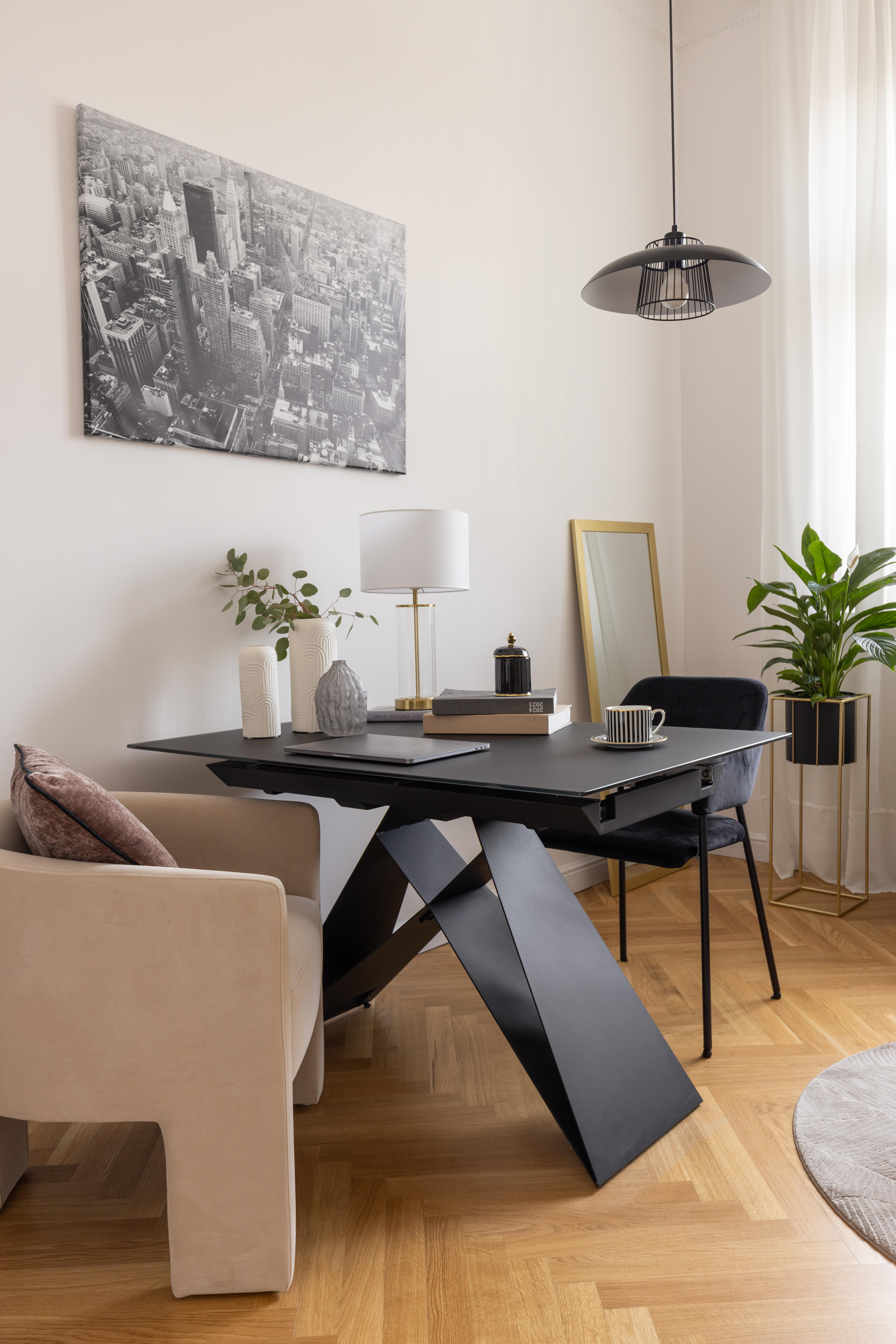 Lampa wisząca Sitio czarna E27 Inspire - 2