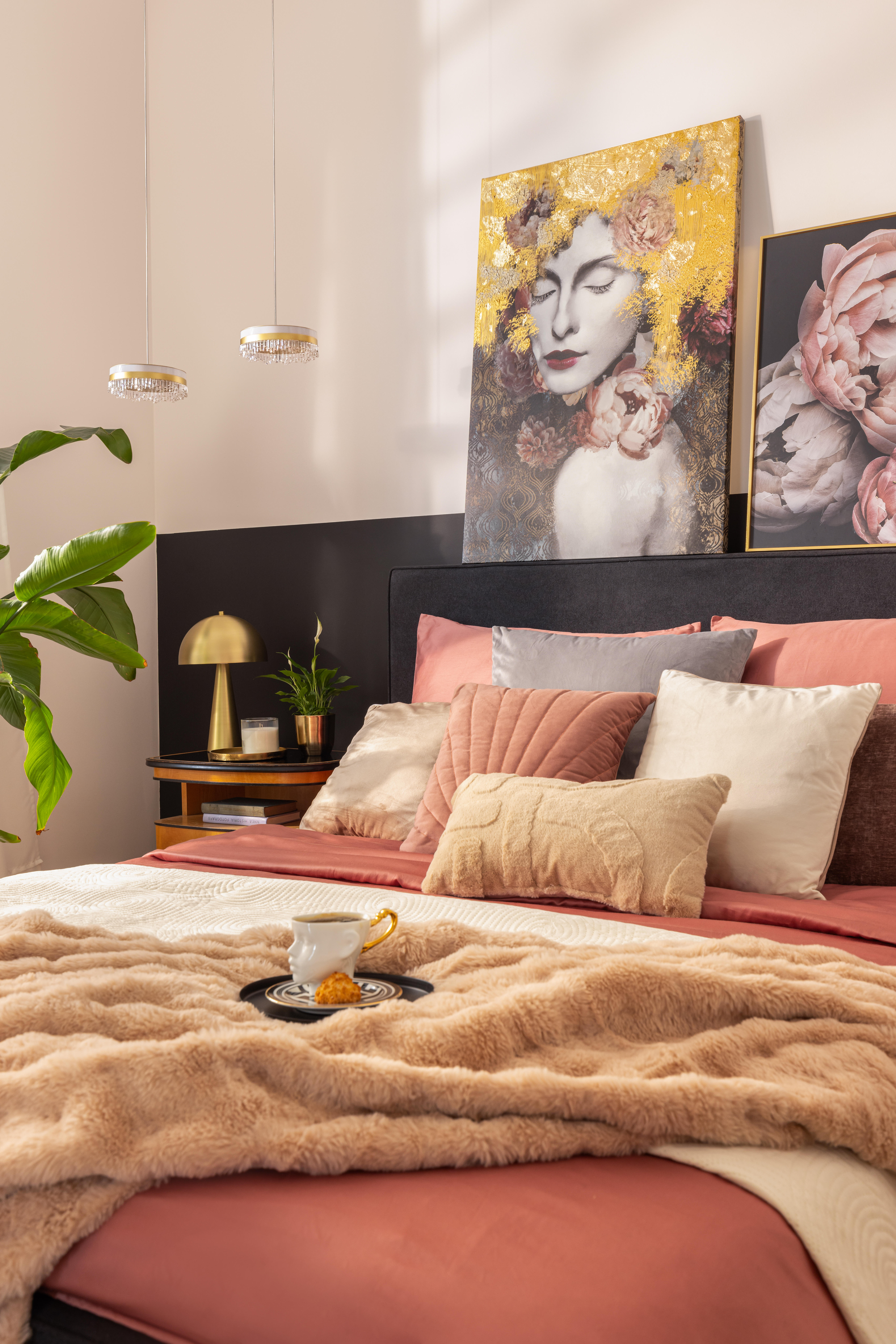 Lampa wisząca Preciosa złota 1600 lm LED Milagro - 3