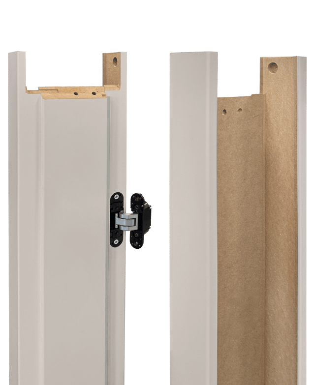 Baza lewa ościeżnicy regulowanej bezprzylgowej Kaszmir/Cashmere zakres 100-140 mm Voster