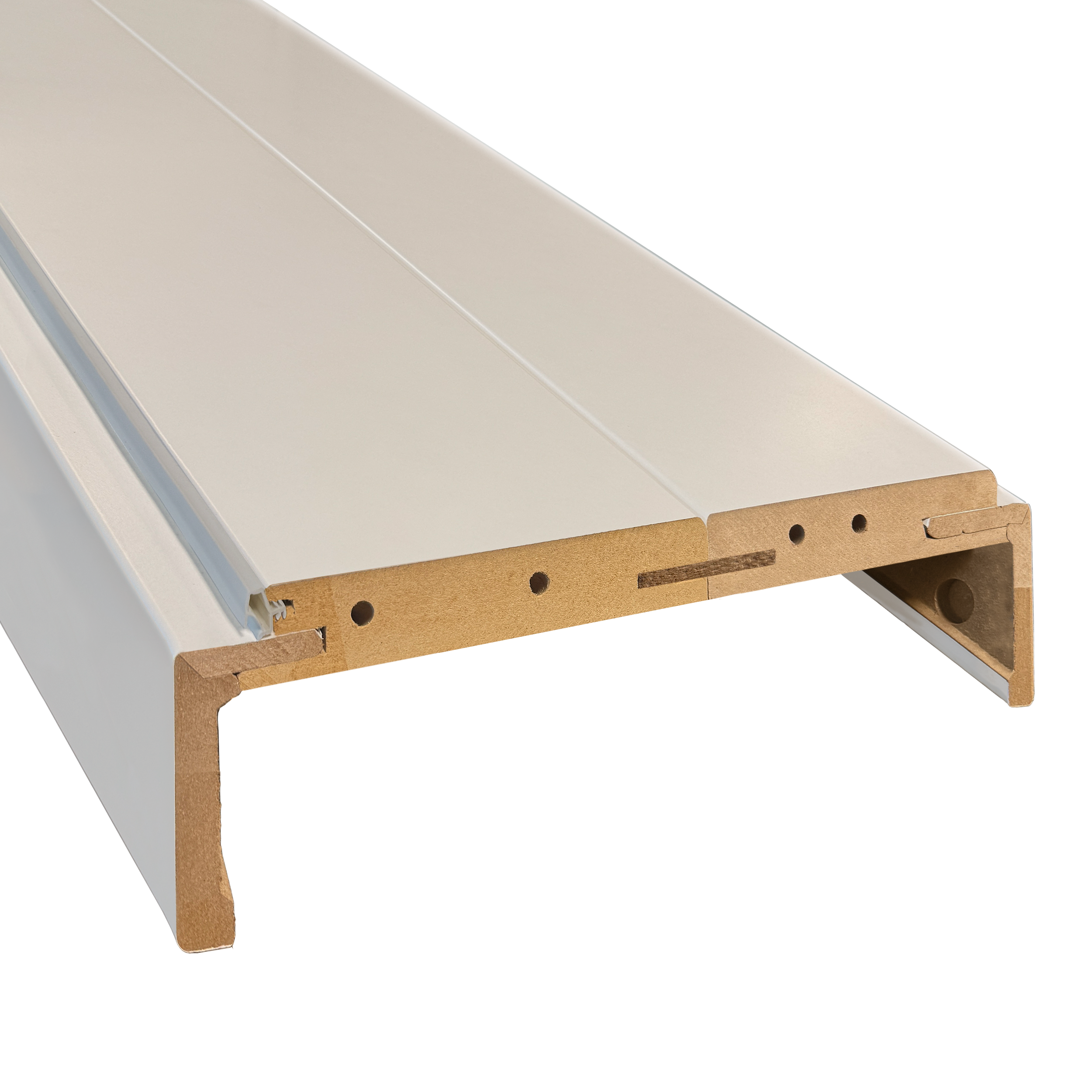 Belka górna 70 ościeżnicy regulowanej bezprzylgowej Kaszmir/Cashmere zakres 340-380 mm Voster