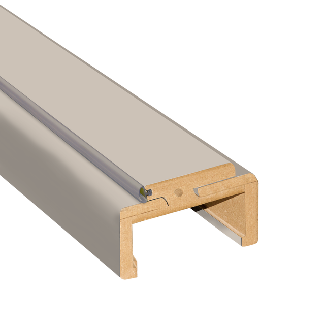 Belka górna 80 ościeżnicy regulowanej bezprzylgowej Kaszmir/Cashmere zakres 100-140 mm Voster