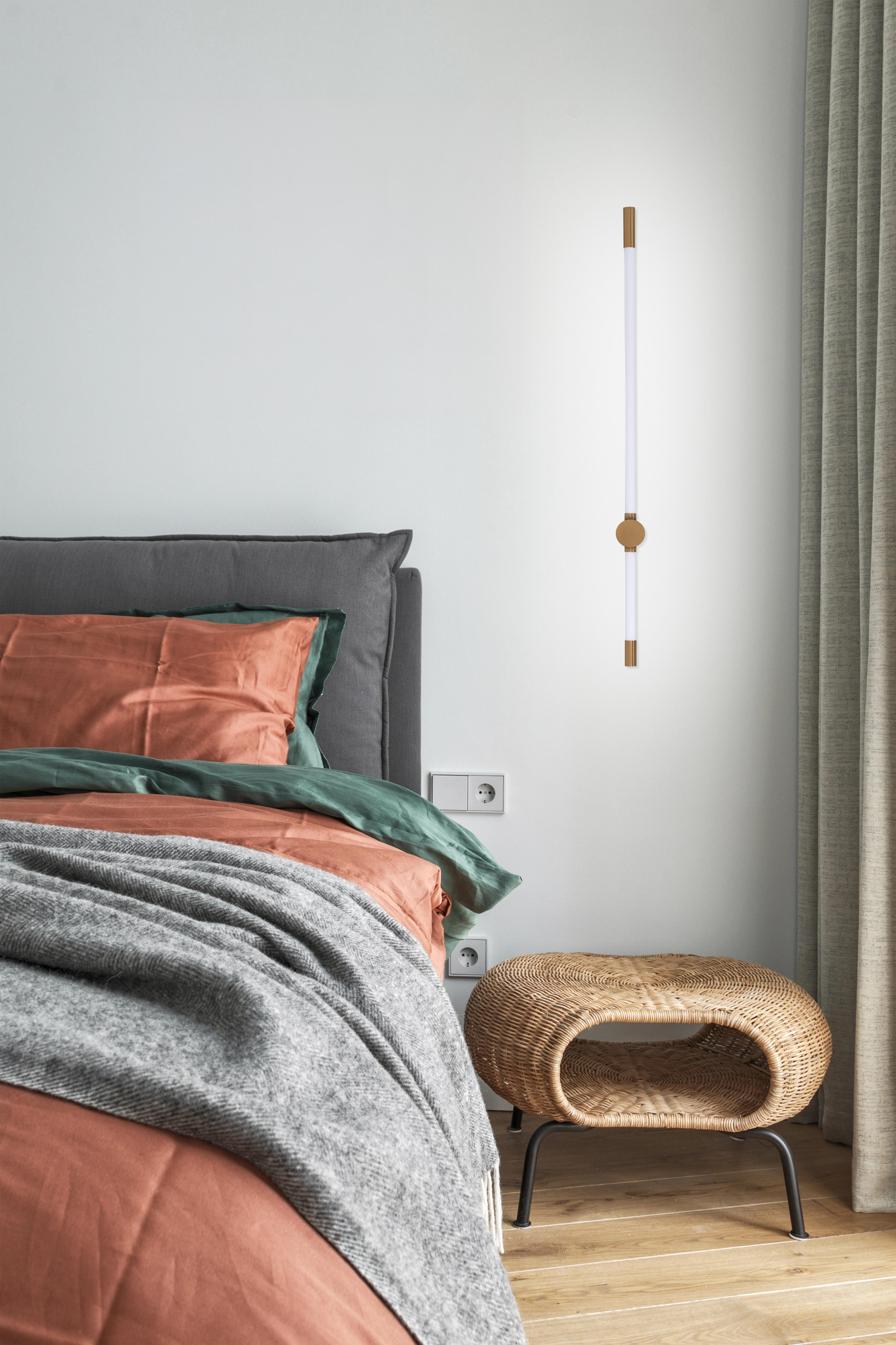 Kinkiet Lungo złoty LED Activejet - 3