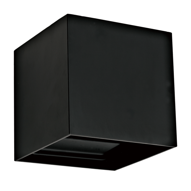 Kinkiet Kubbo czarny 2 x LED Inspire