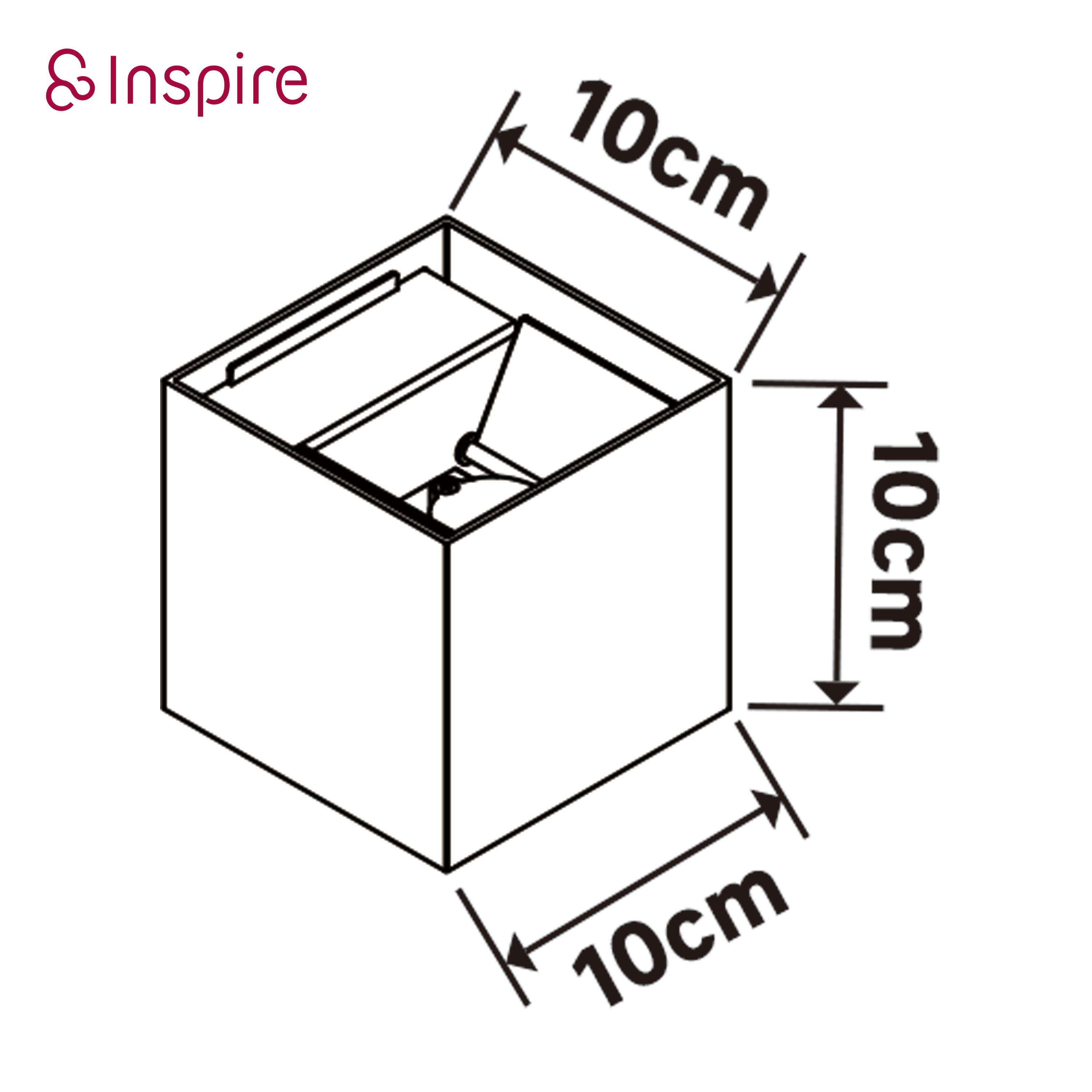 Aplique Kubbo INSPIRE Módulo LED blanco 500 lm blanco cálido - 7