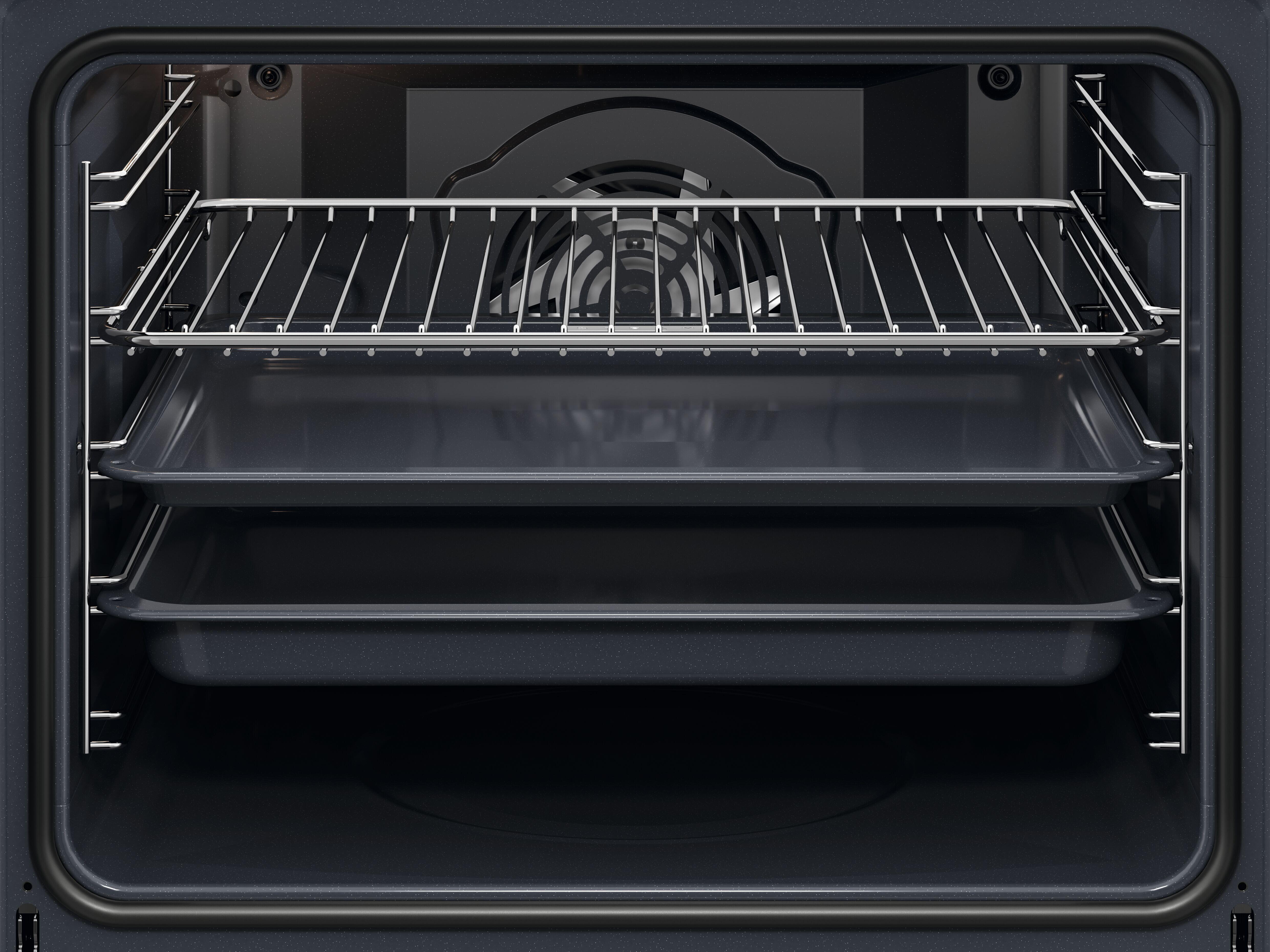 Forno de encastrar multifunções 72 L 59X56X59 cm preto AEG NBU5A20SB - 4