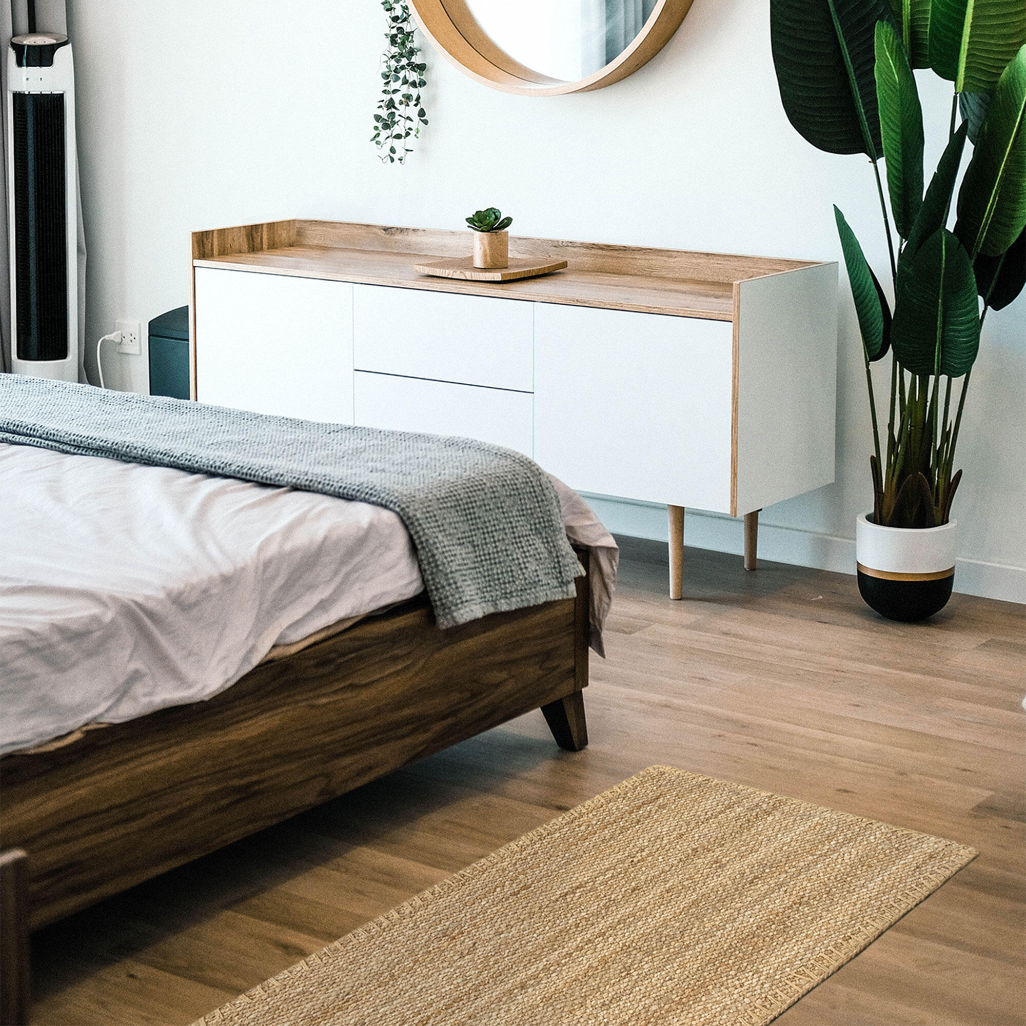 Tapete de juta 60x110 cm granada bege - 4