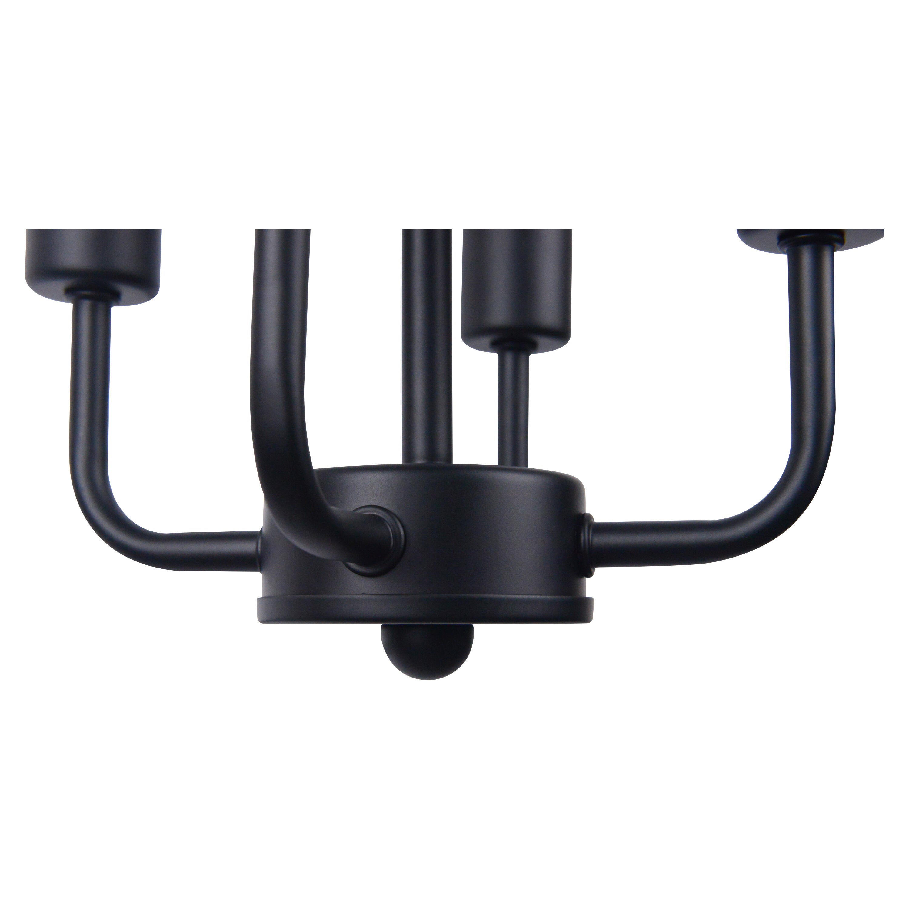 Lampadario Industriale ANTIGO nero paralume nero 4x E14 Ø26cm INSPIRE - 8