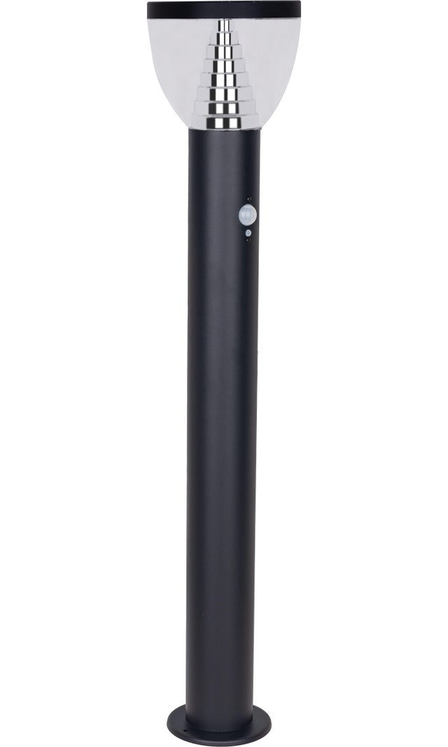 Borne led solaire avec détecteur de mouvement 5W - LUCECO