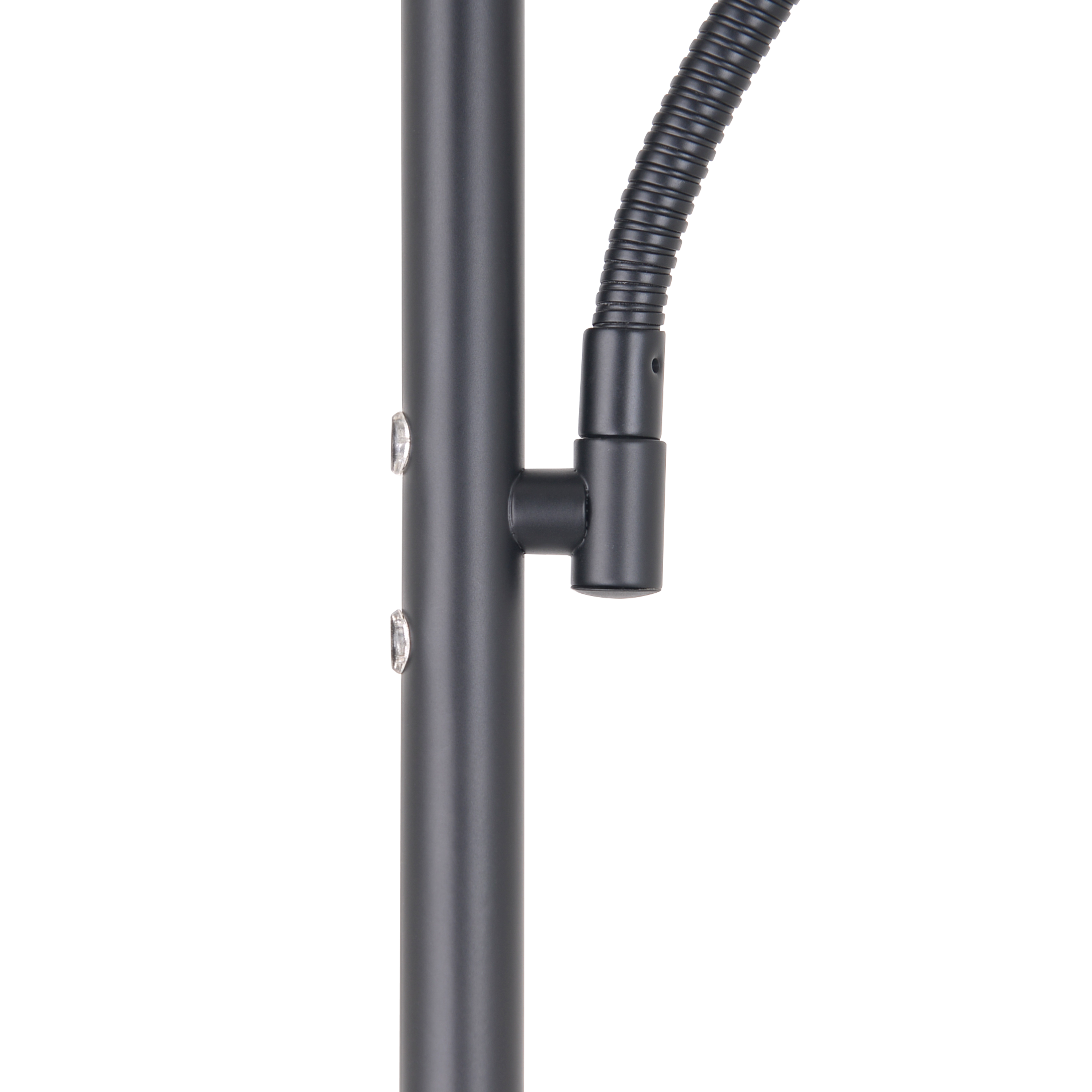 Lampa podłogowa z lampką do czytania Osana czarna LED Inspire - 5