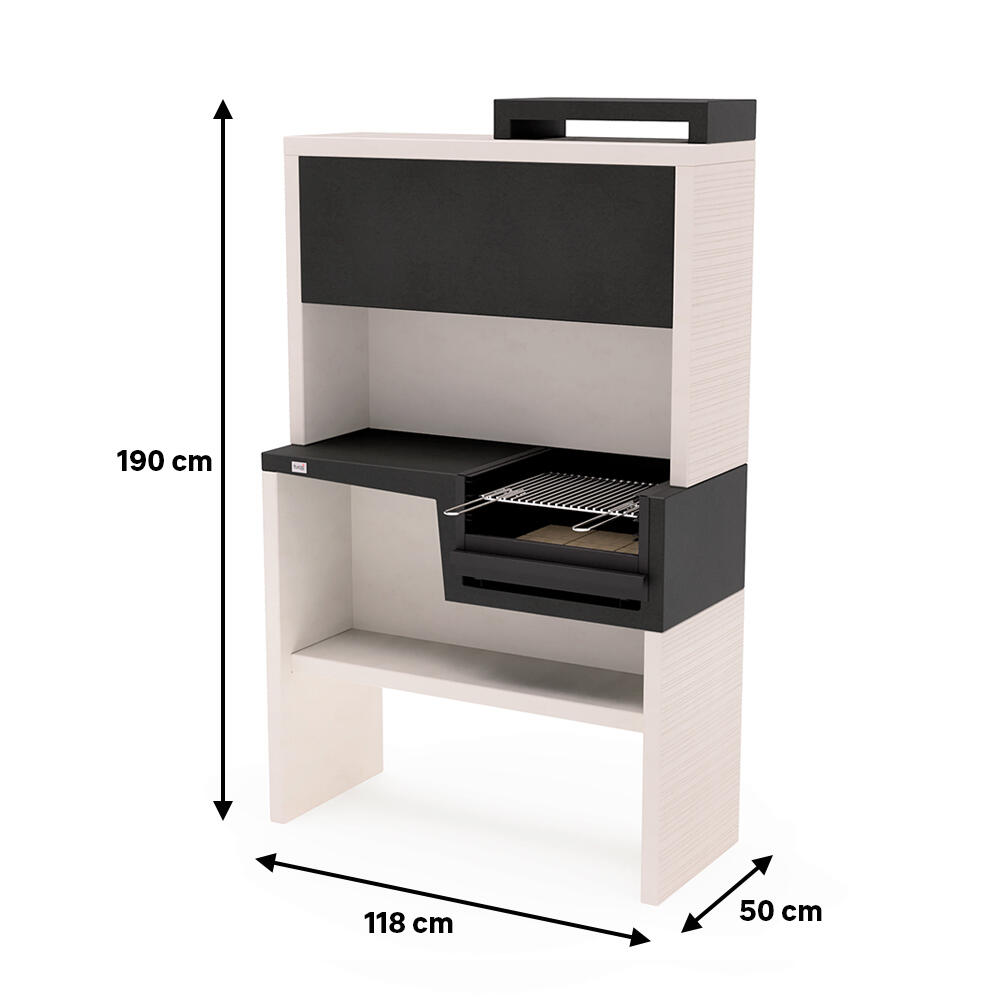 Churrasqueira moderna FOLDED PLAN FULL - 7