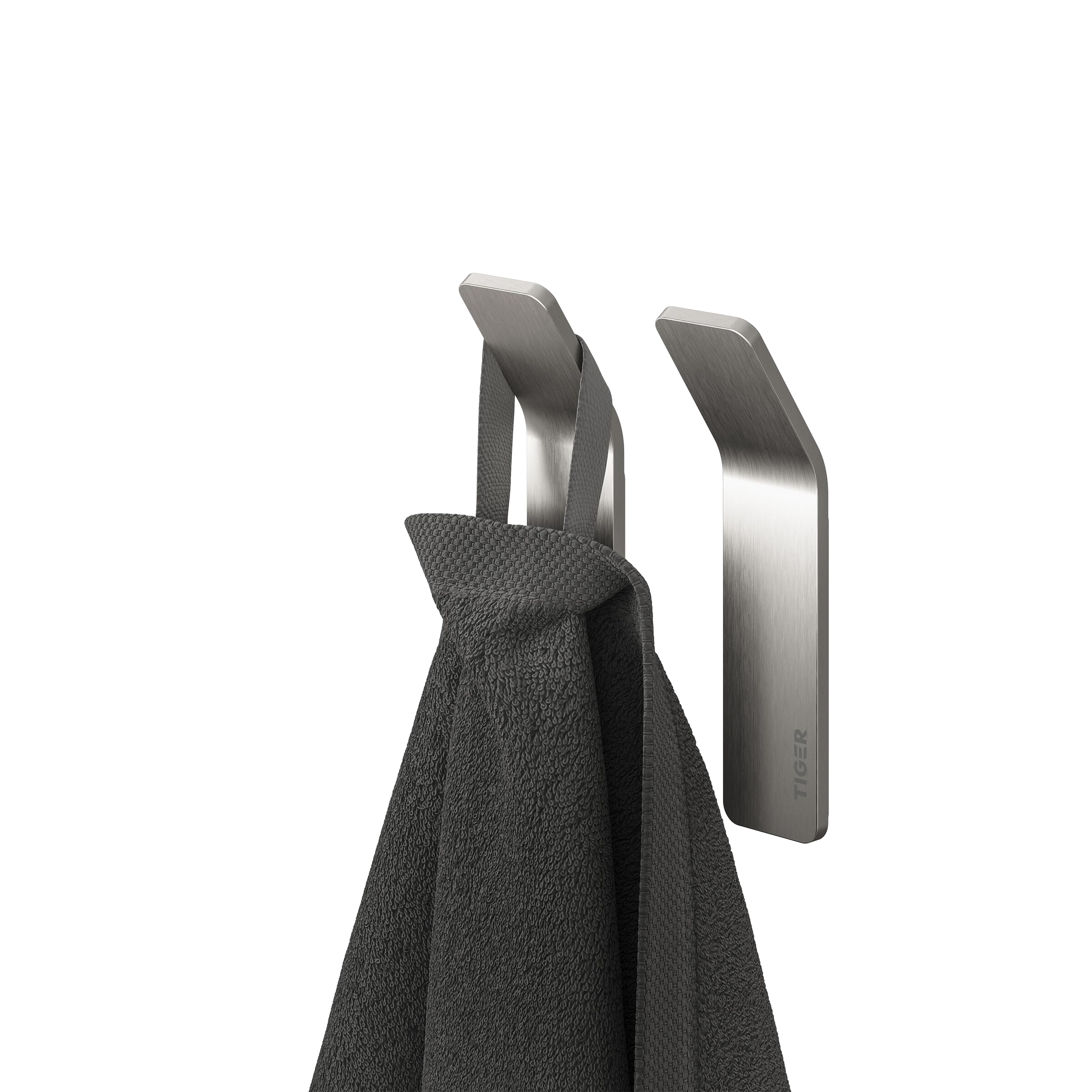 Haczyk kuchenny szczotkowana stal 2 szt. Tiger - 4