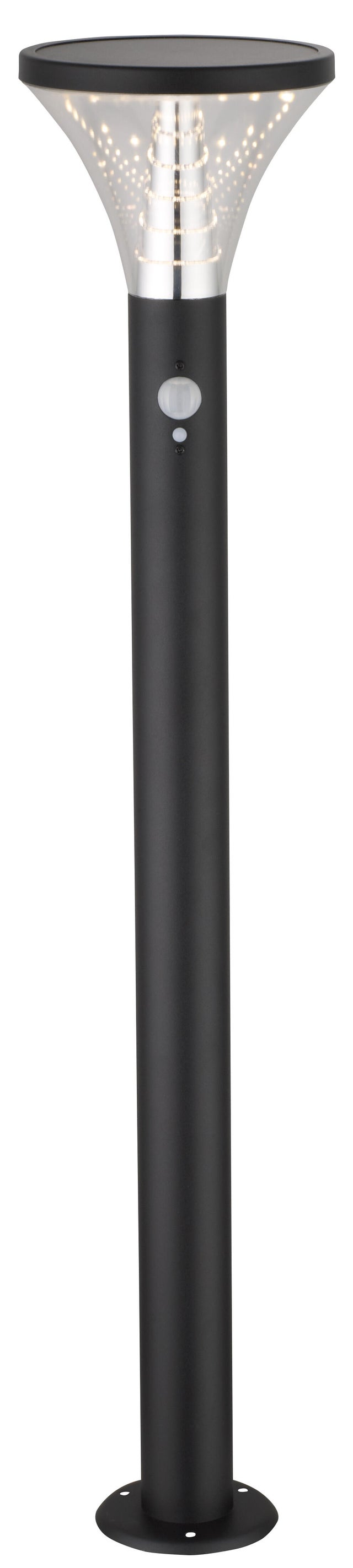 BORNE SOLAIRE INCURVEE IP44 520LM AVEC DETECTEUR