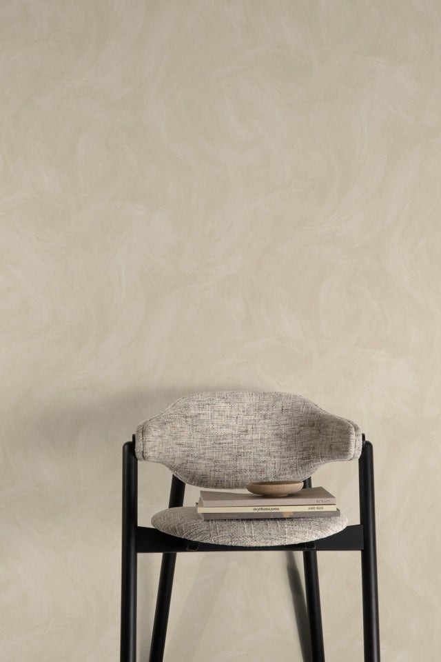 Papier peint vinyle sur intissé Taloche Serra sable