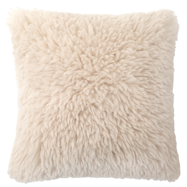 Coussin New dolma, beige l.45 x L.45 cm INSPIRE