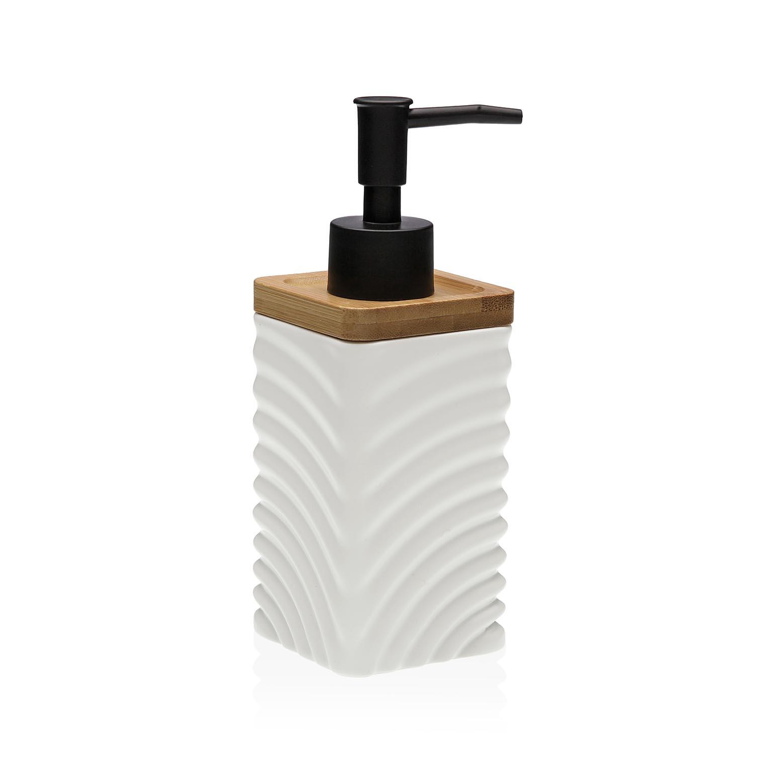 Dispensador dispensador blanco ondas blanco mate