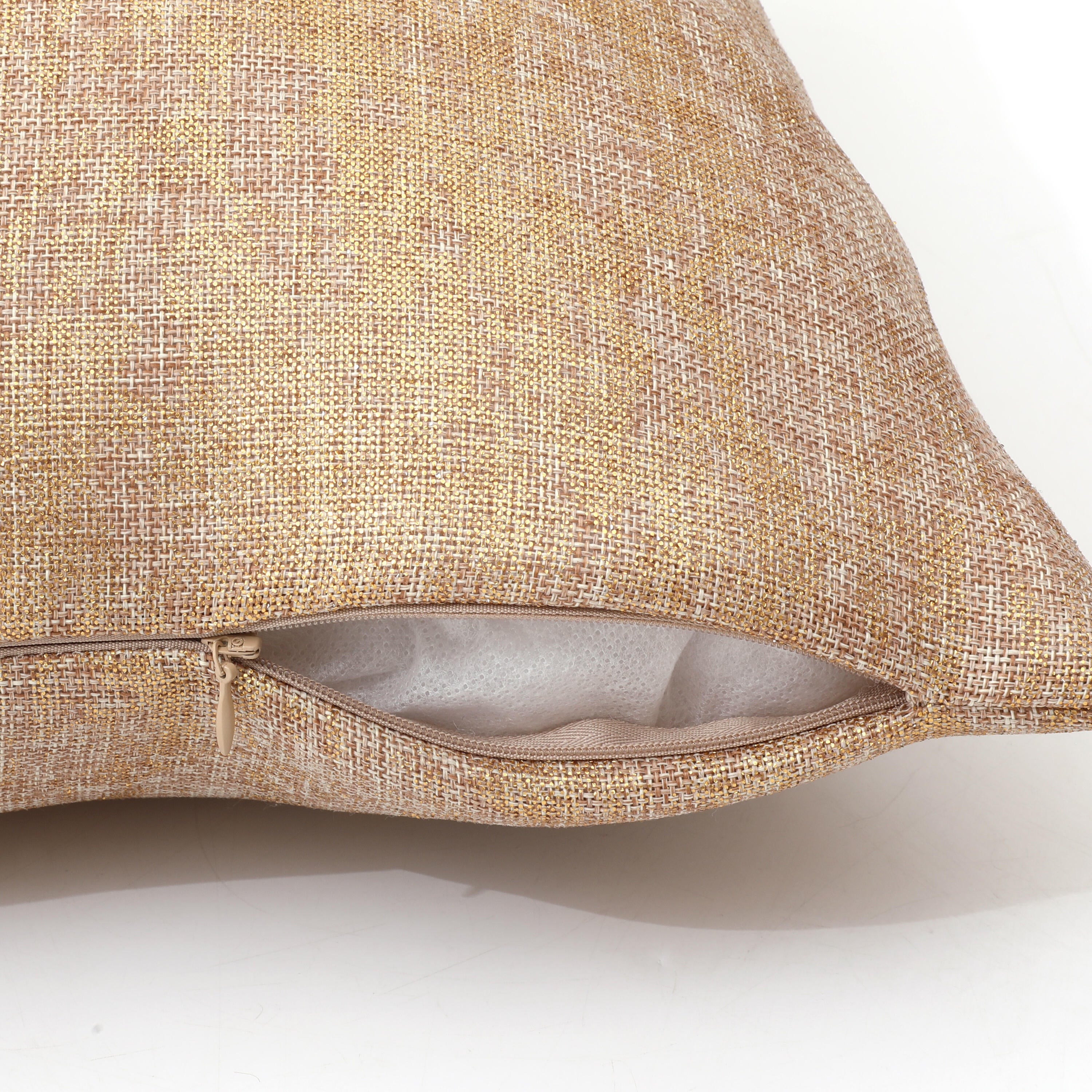 Housse de coussin Marble jaune / doré, 45 x 45 cm - 12