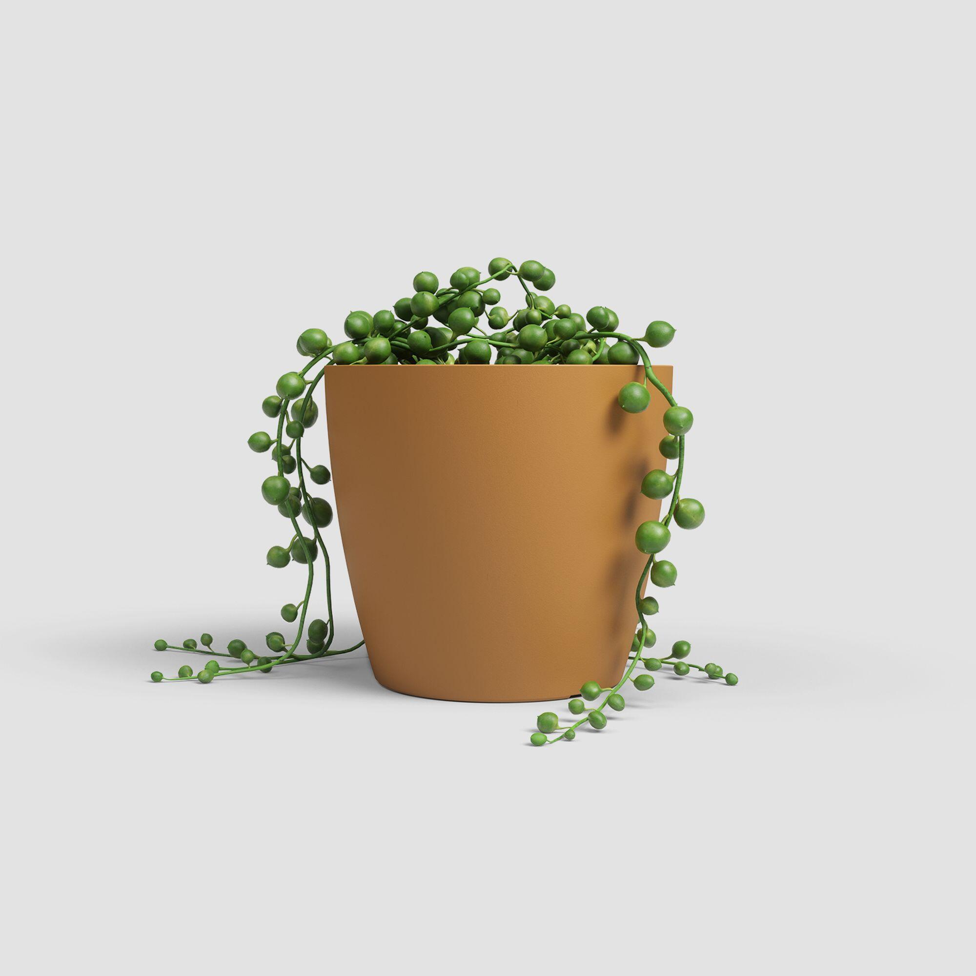 Maceta de polipropileno san remo azul de 20cm