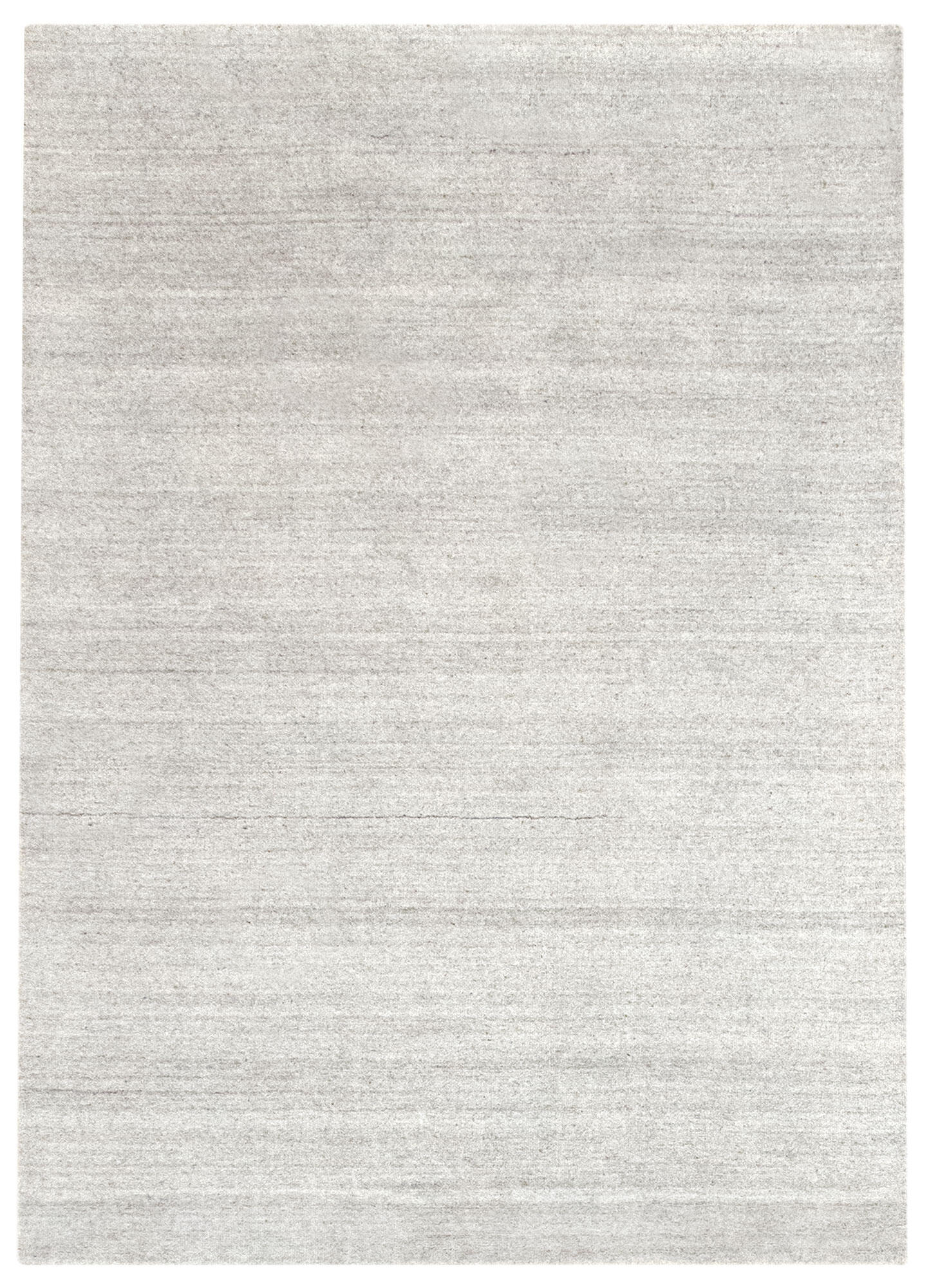 Alfombra lana kavir 4 liso gris 140x200cm