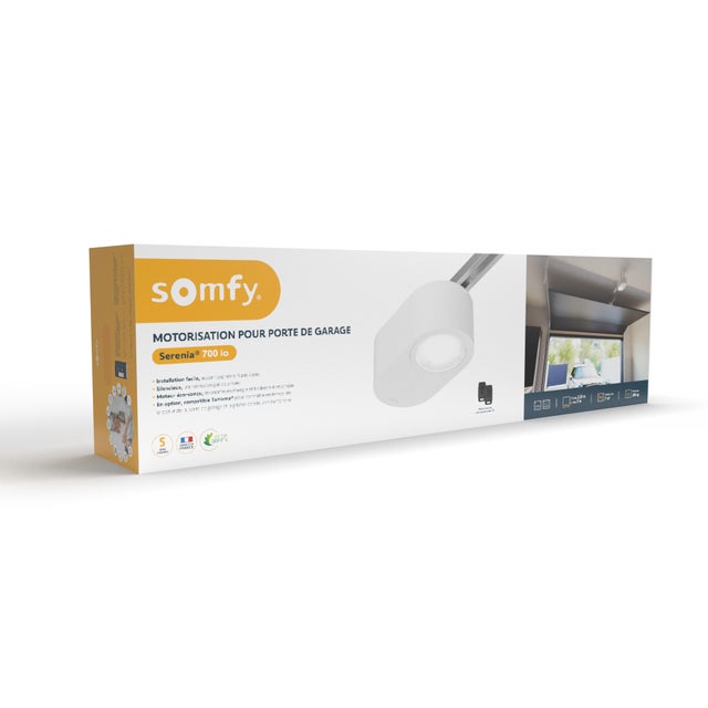 Motorisation pour porte de garage SERENIA IO700 - SOMFY