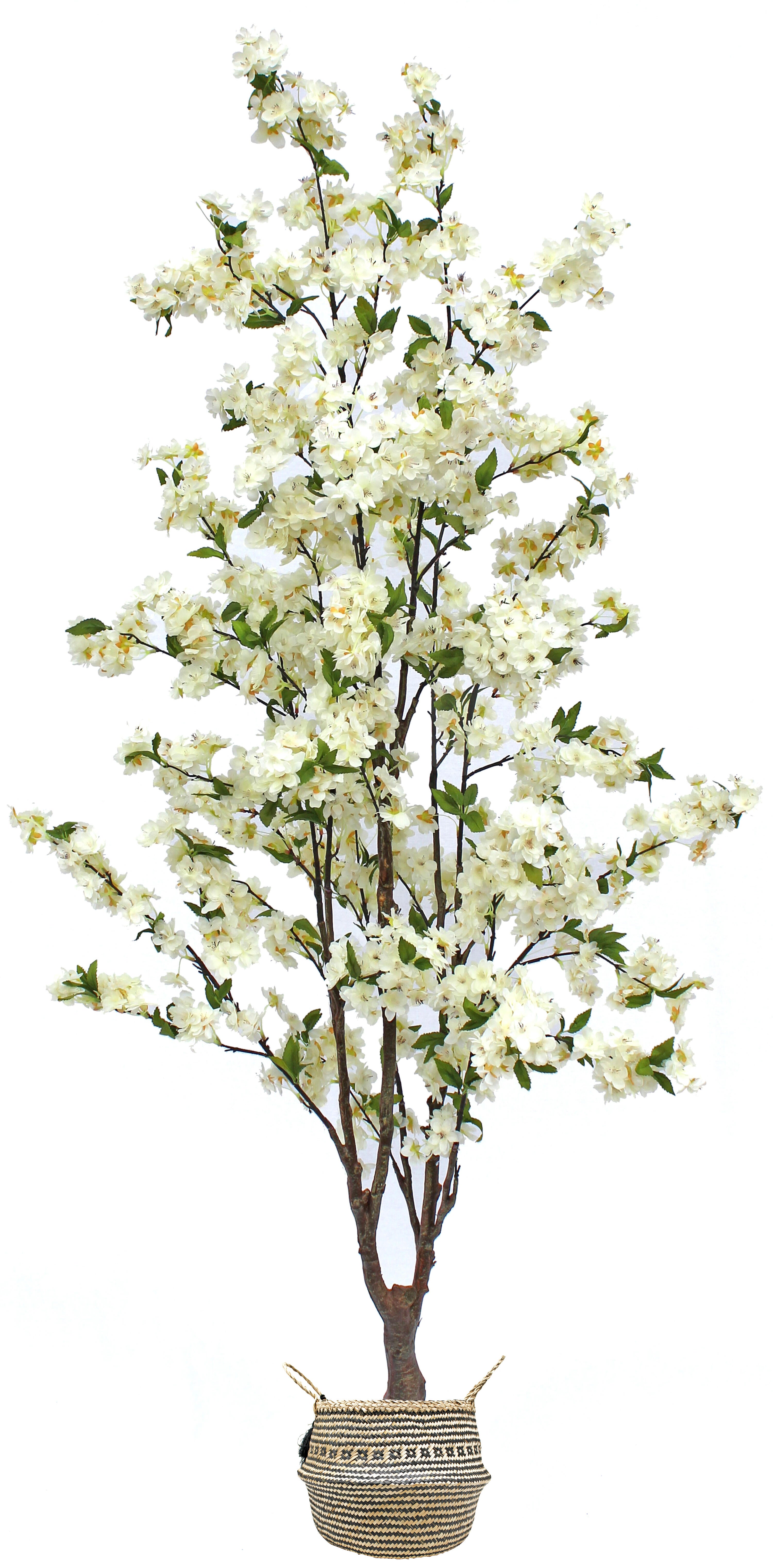 Sinder  Planta Artificial En Maceta De Mimbre De 180X70cm , Leroy Merlin