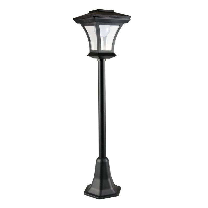 Słupek solarny Tirana czarna wys. 120 cm LED Goldlux