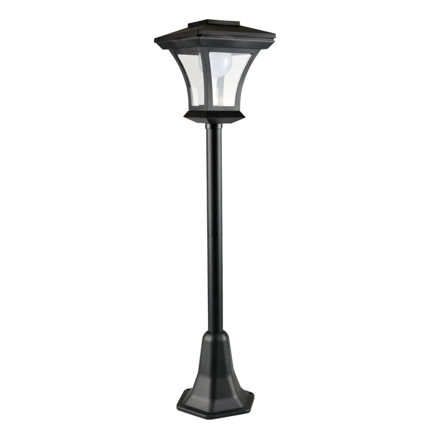 Słupek solarny Tirana czarna wys. 120 cm LED Goldlux