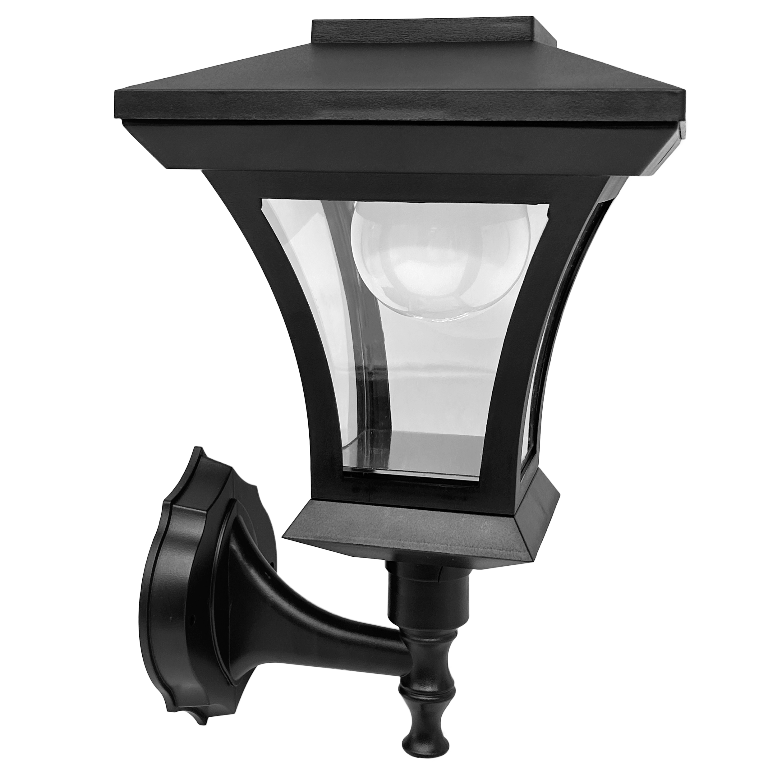 Kinkiet solarny Tirana czarny LED Goldlux