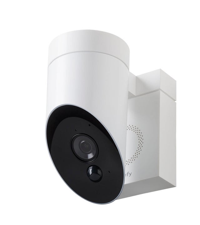 Caméra de surveillance extérieure filaire Outdoor 2 blanc, SOMFY PROTECT 1875325