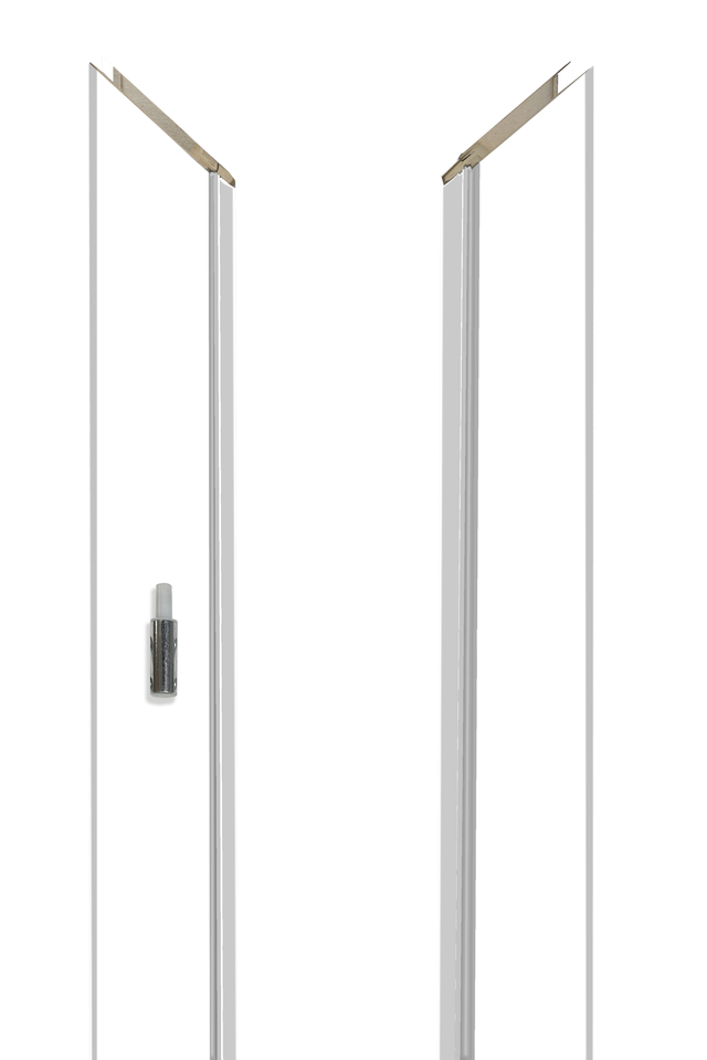 Baza lewa ościeżnicy regulowanej biała zakres regulacji 140-180 mm opaska 60 mm Artens