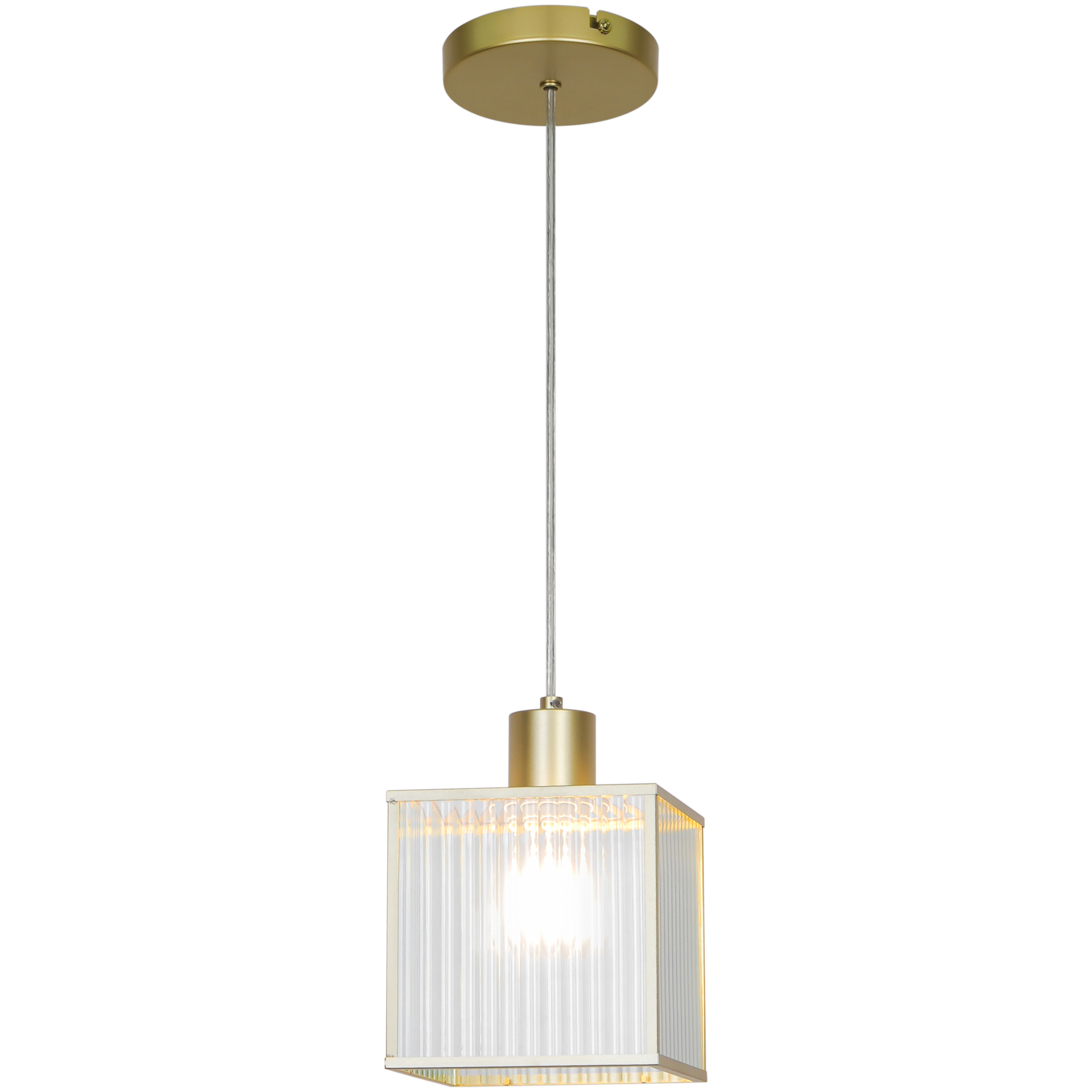 Lampa wisząca Gladys złota E27 Inspire - 6