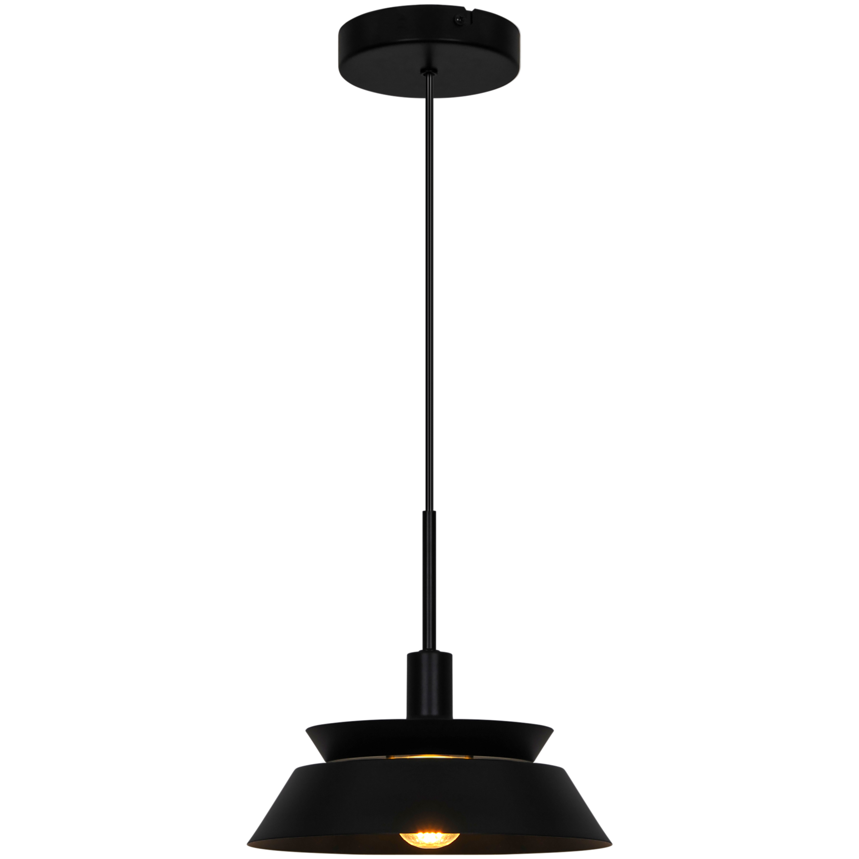 Lampa wisząca Dulcie czarna E14 24 cm Inspire - 6