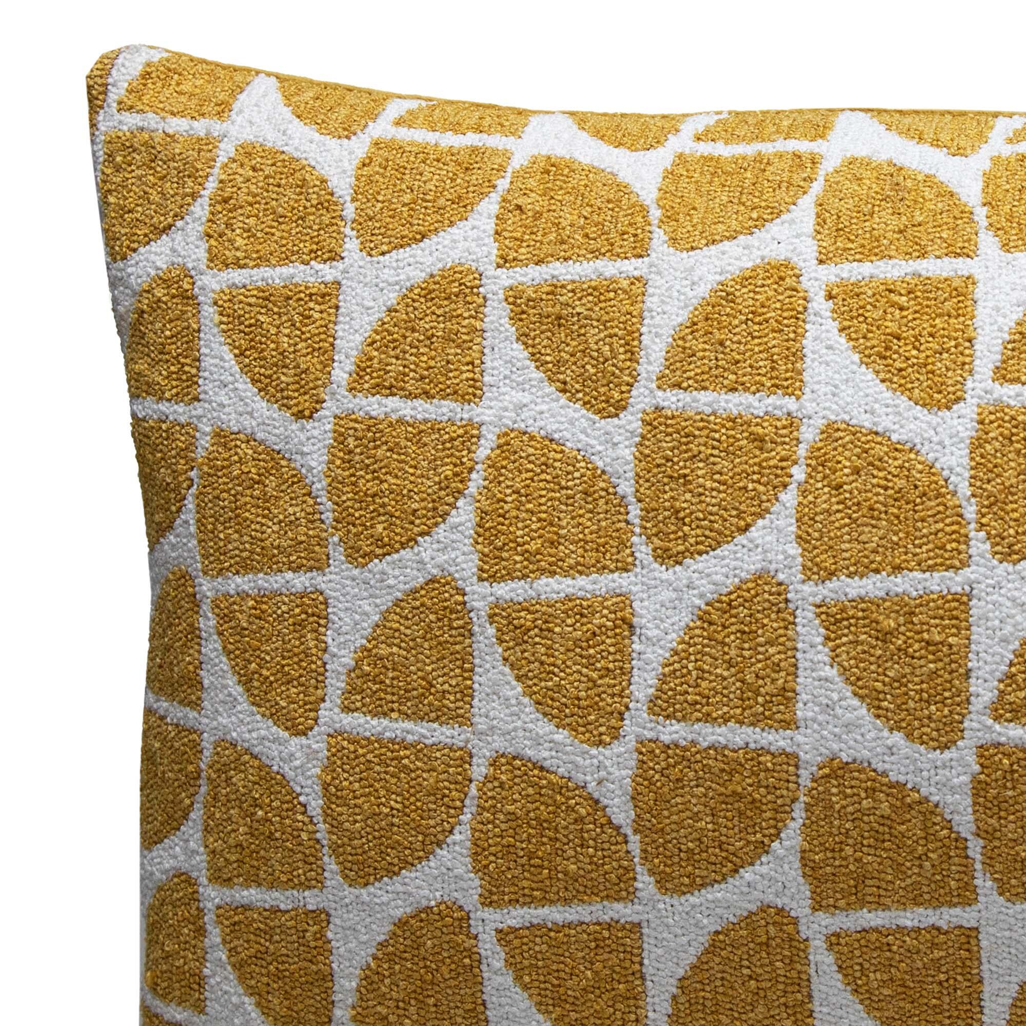Coussin Mosaique, miel l.30 x L.50 cm - 2