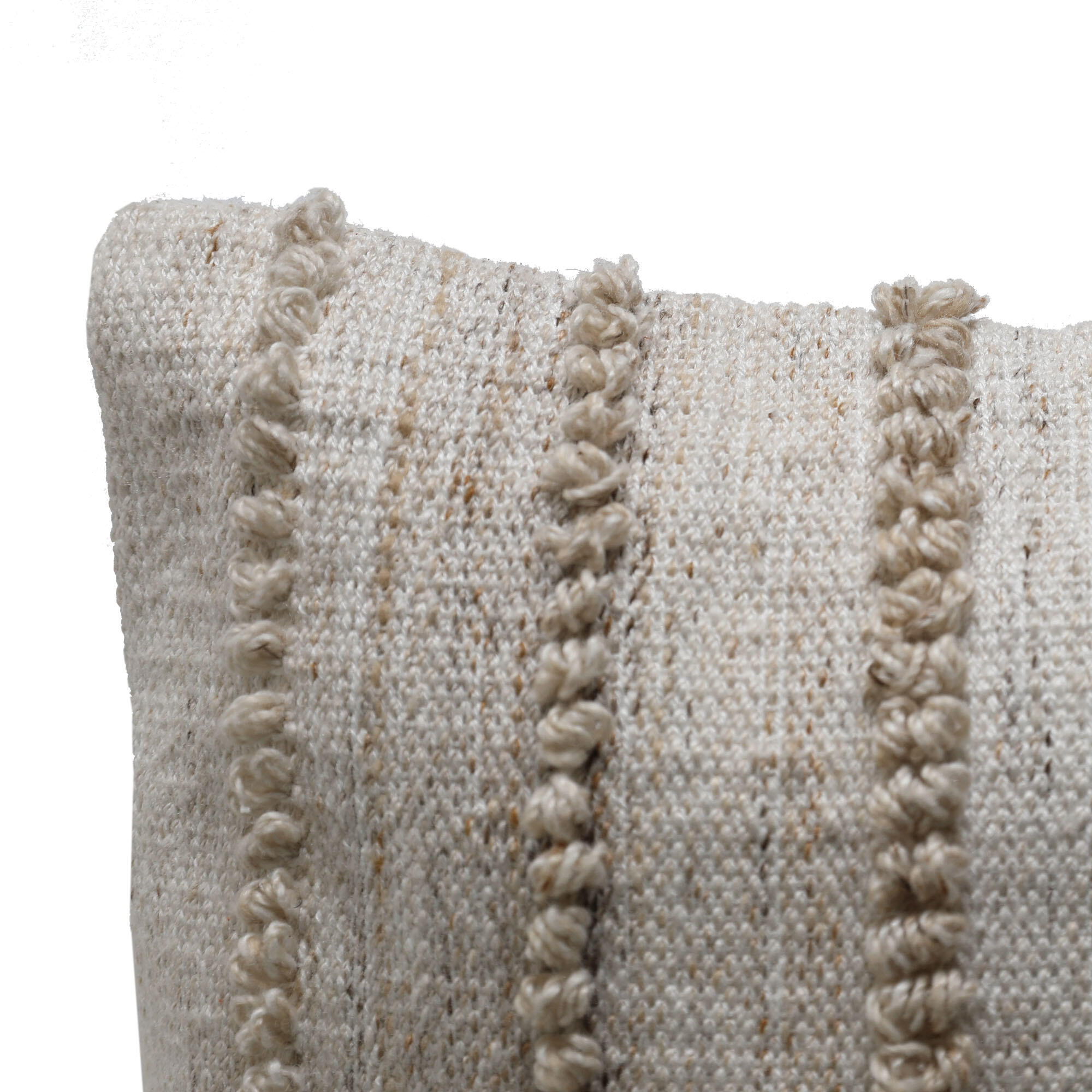 Coussin Loops, beige l.35 x L.60 cm - 2