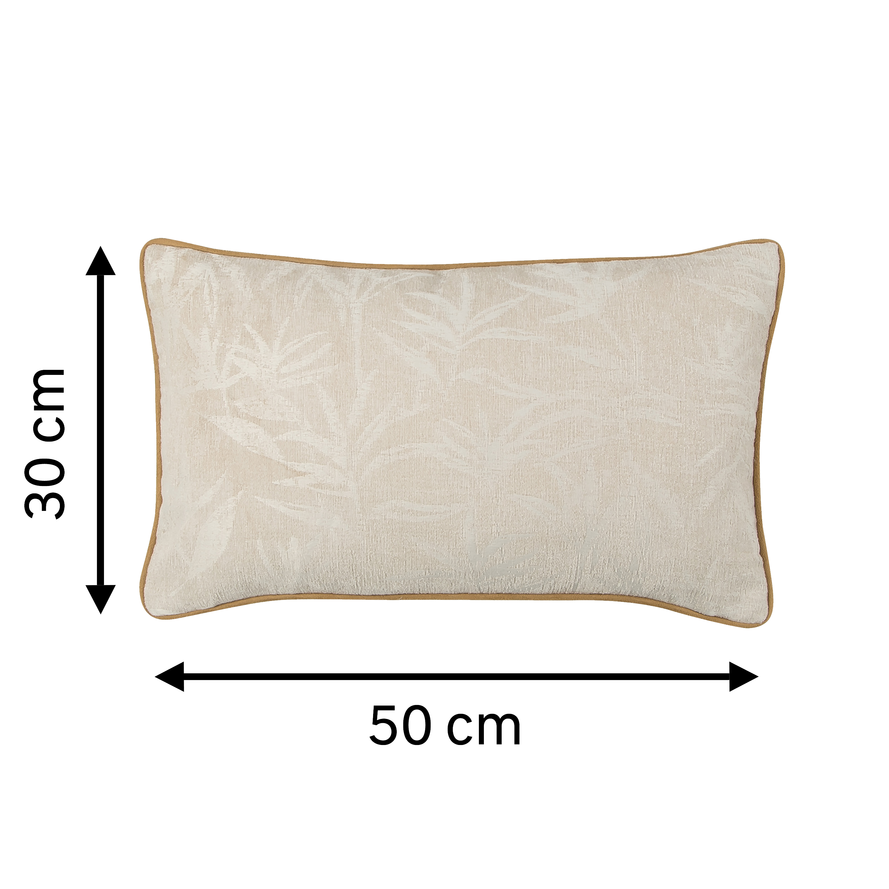 Poszewka na poduszkę Lutece beżowa 50 x 30 Inspire - 9