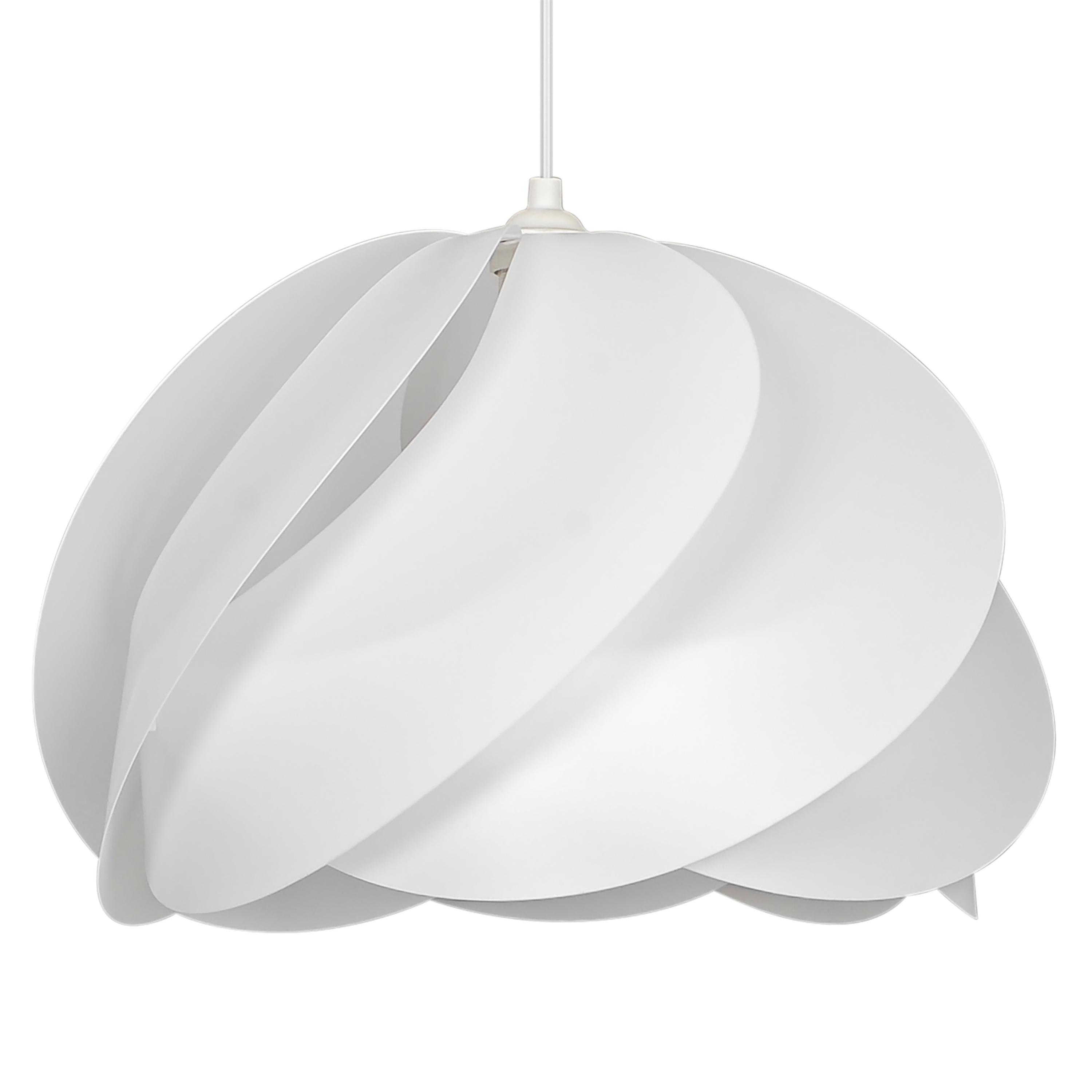 Suspension Fidji polypropylène, blanc, Diam.40 cm INSPIRE, E27 - 6