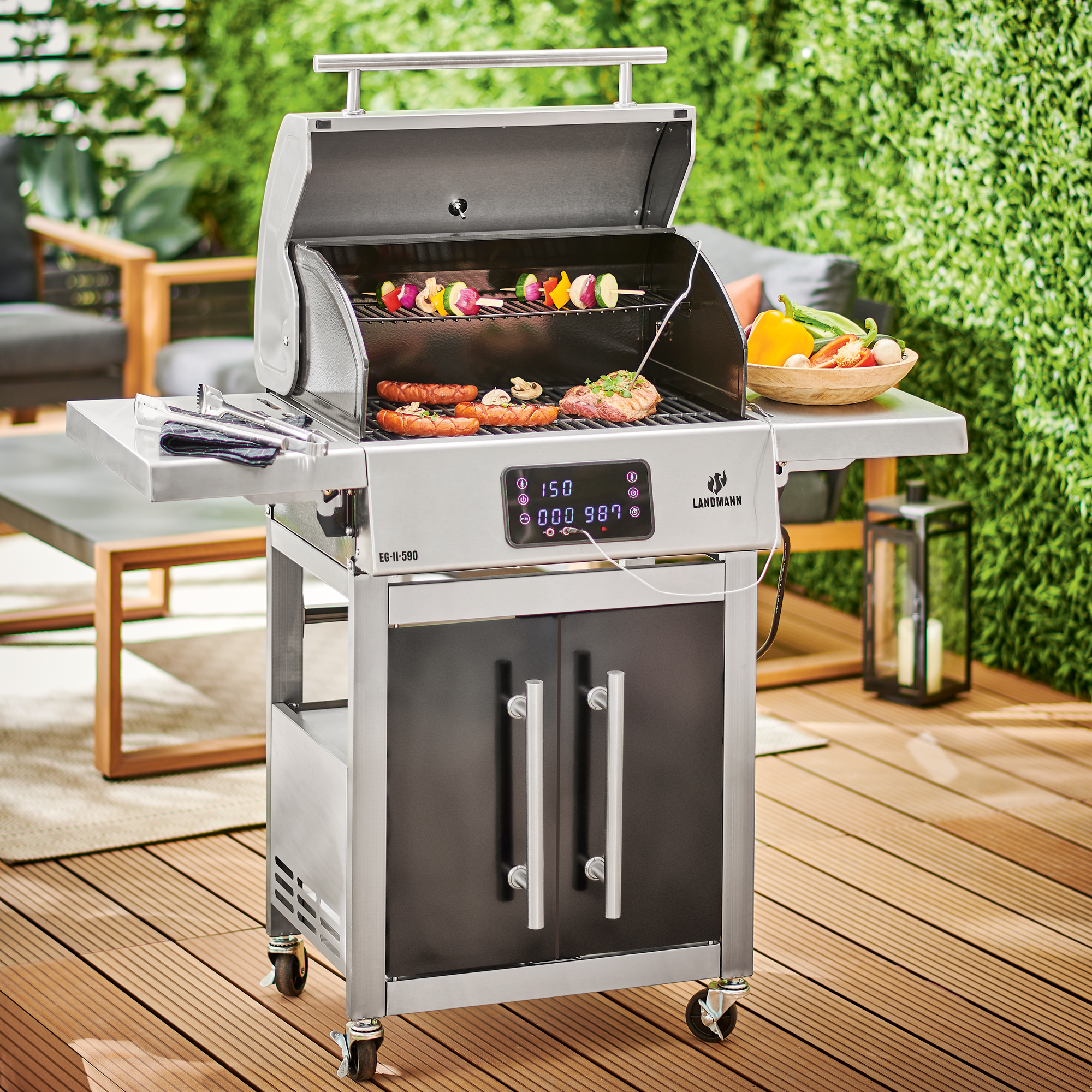 Grill elektryczny 3200 W E-grill Landmann - 1