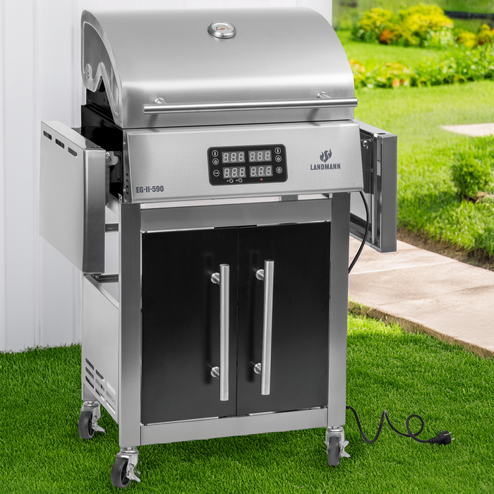 Grill elektryczny z możliwością regulacji temperatury