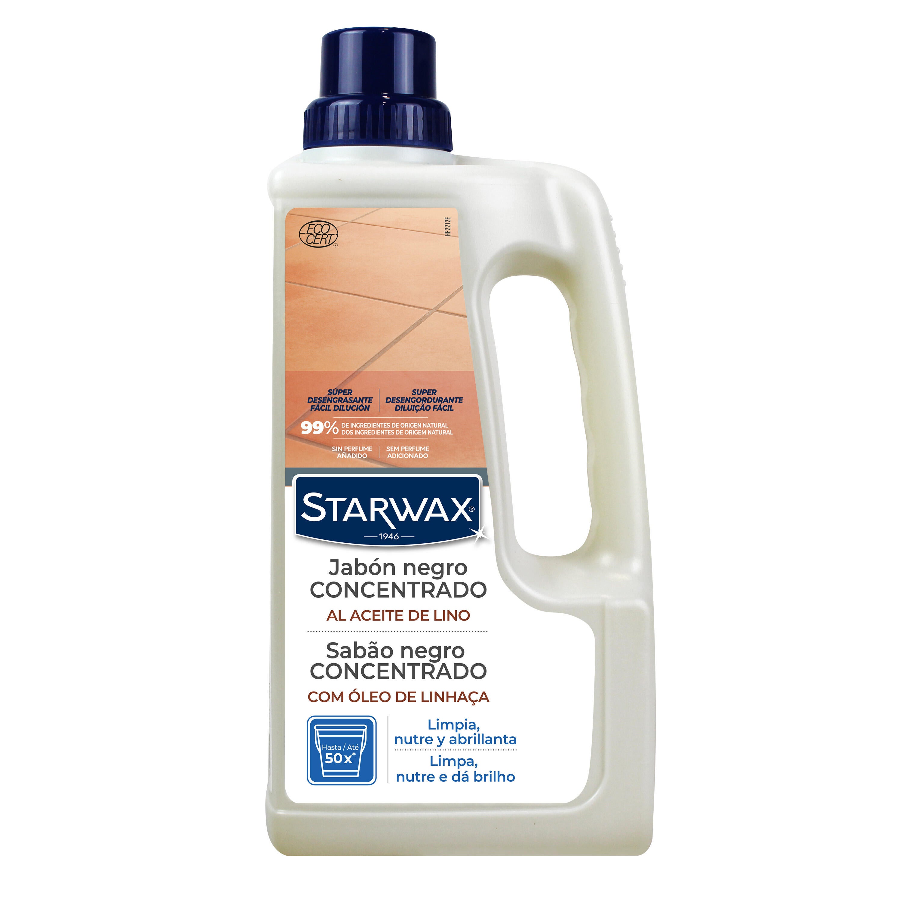 Sabão negro com óleo de linhaça cerâmica 1 L Starwax - 2