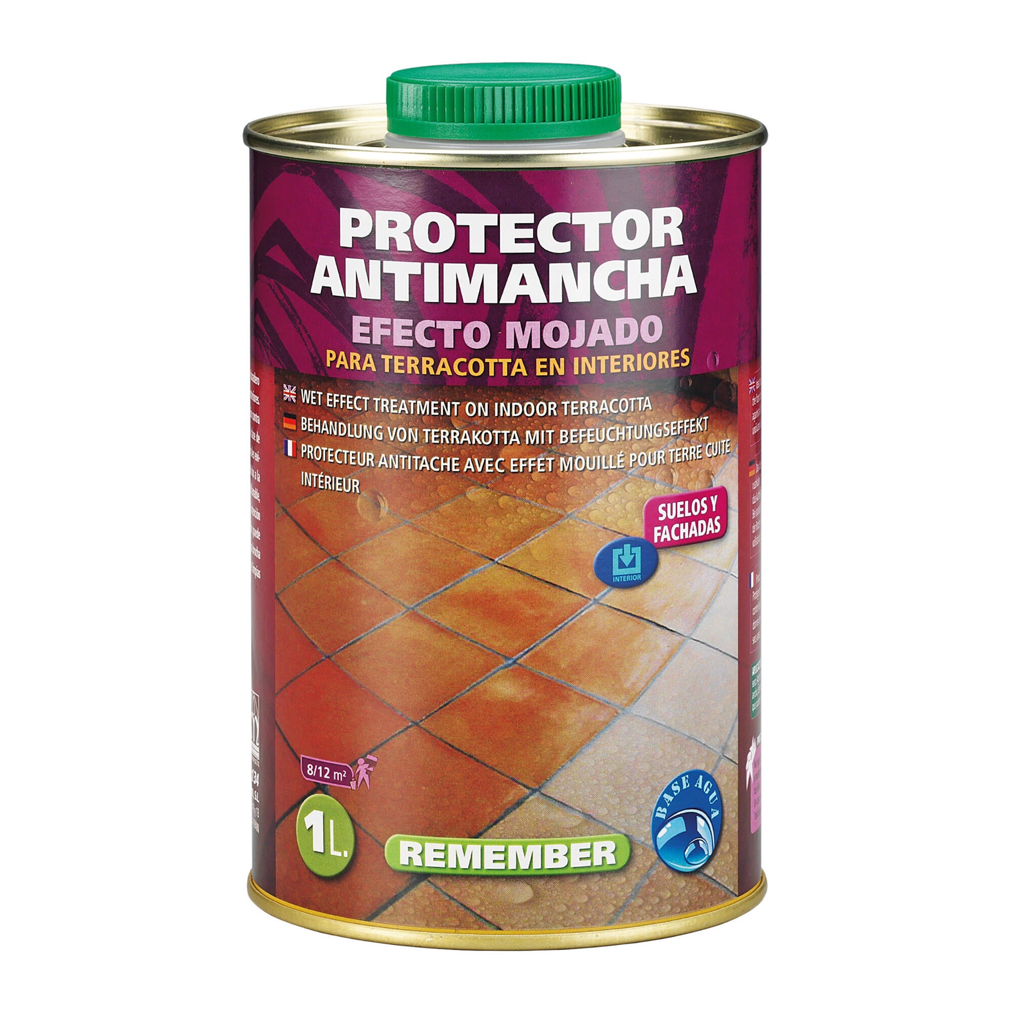 Remember protector terracota interior efecto mojado monestir 1l
