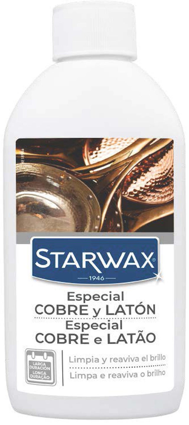 Limpiador de cobre, latón y bronce STARWAX 0,25L