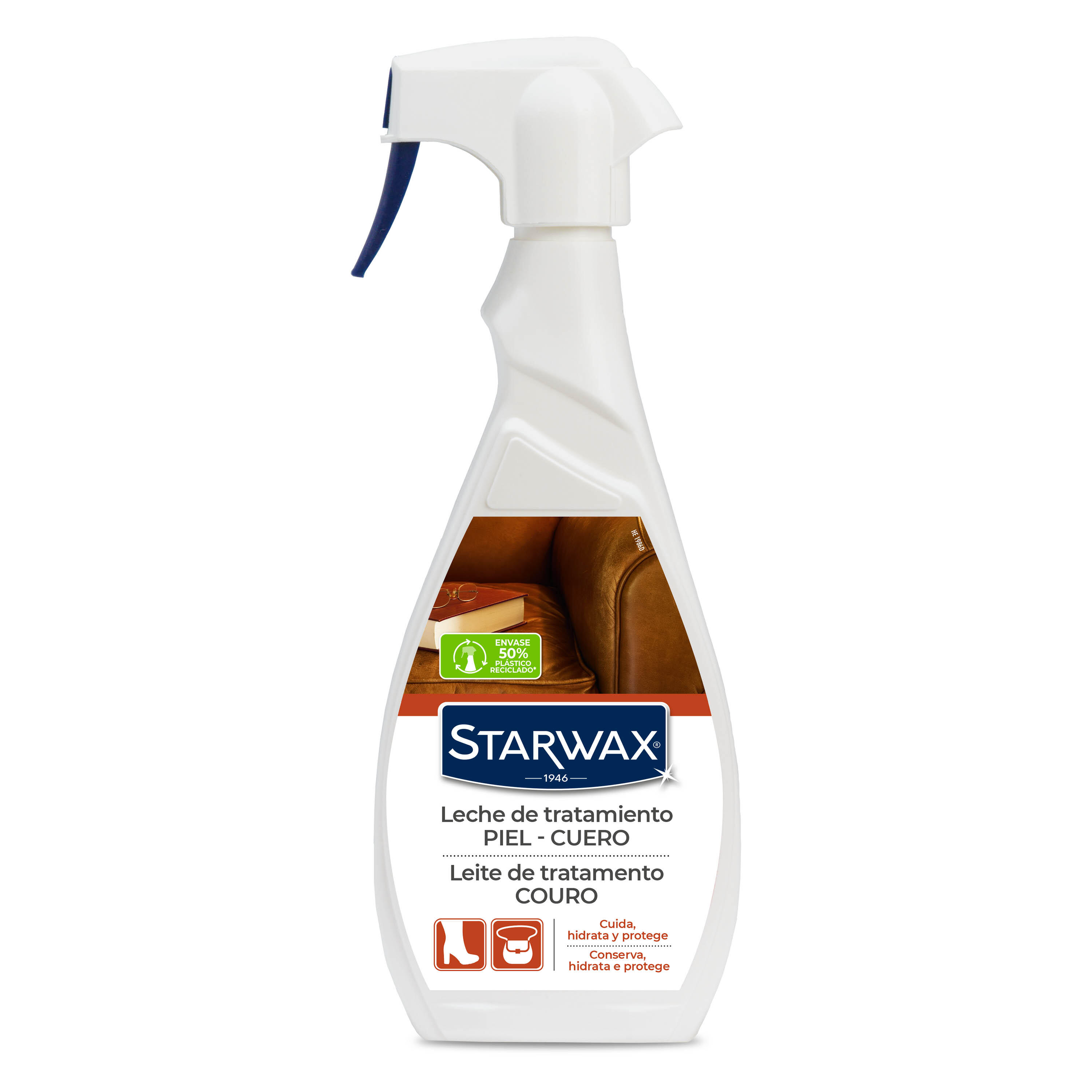 Leite tratamento couro 500 ml Starwax - 4